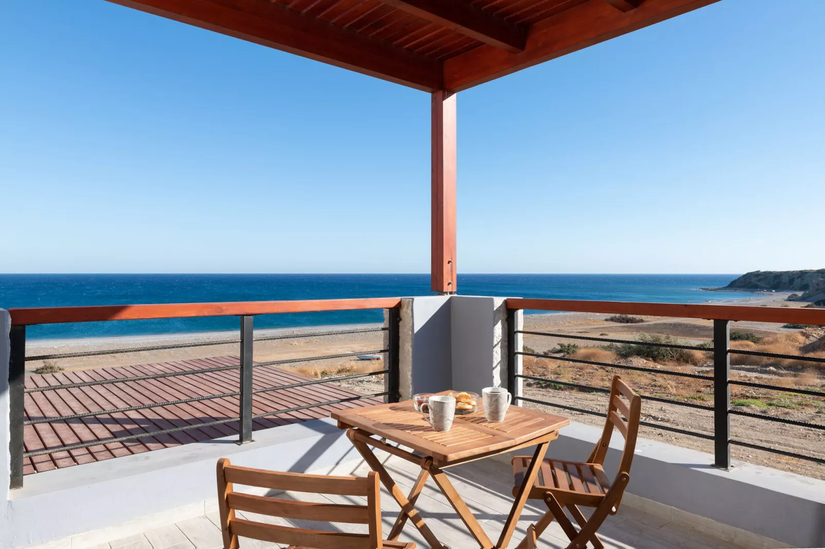 Villa Lachania-6-bedroom - Villa 4-Balcon-terrasse