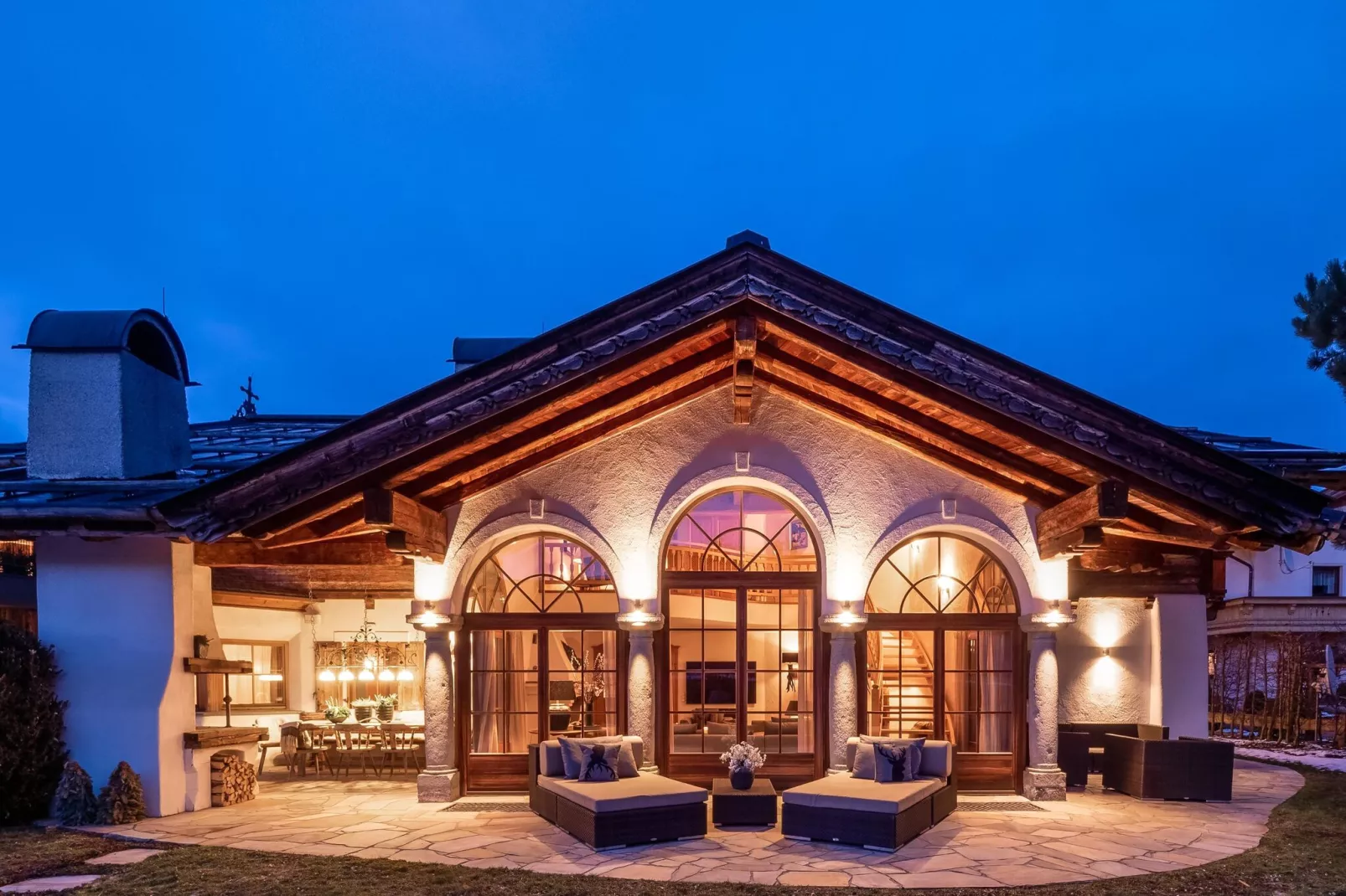 Luxury-Chalet in St Johann in Tirol-Exterior summer