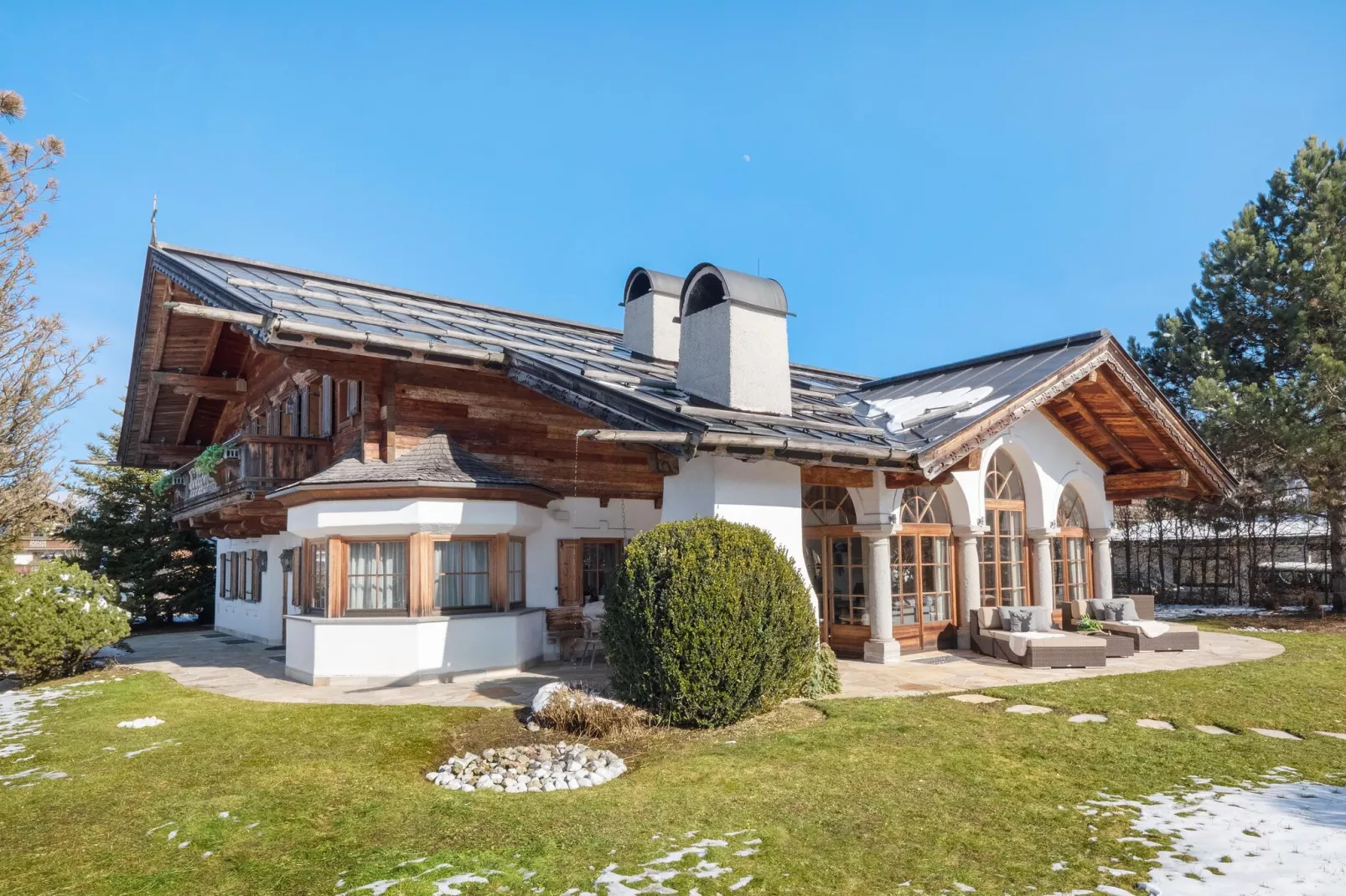 Luxury-Chalet in St Johann in Tirol-Exterior summer