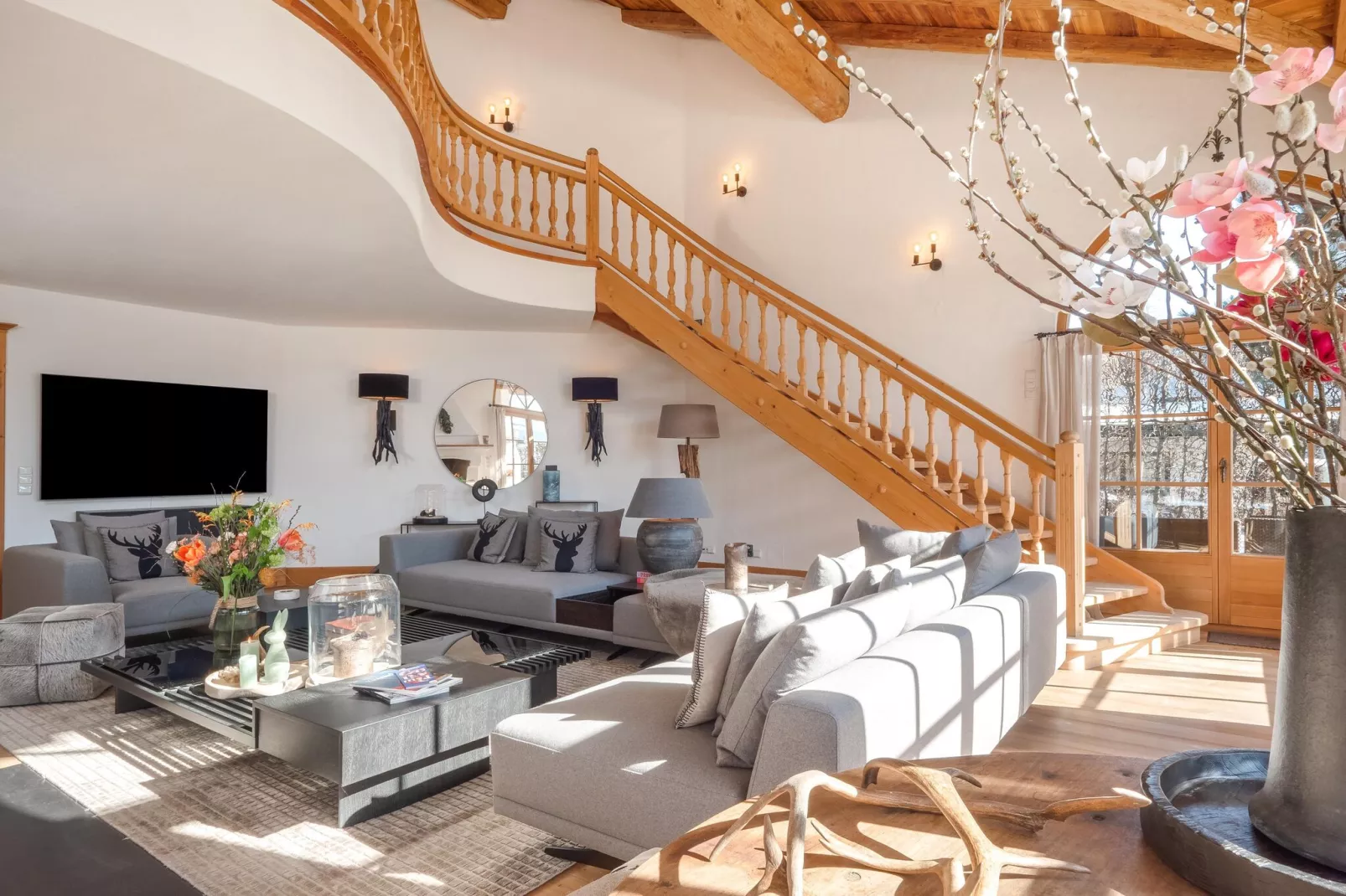 Luxury-Chalet in St Johann in Tirol-Living room