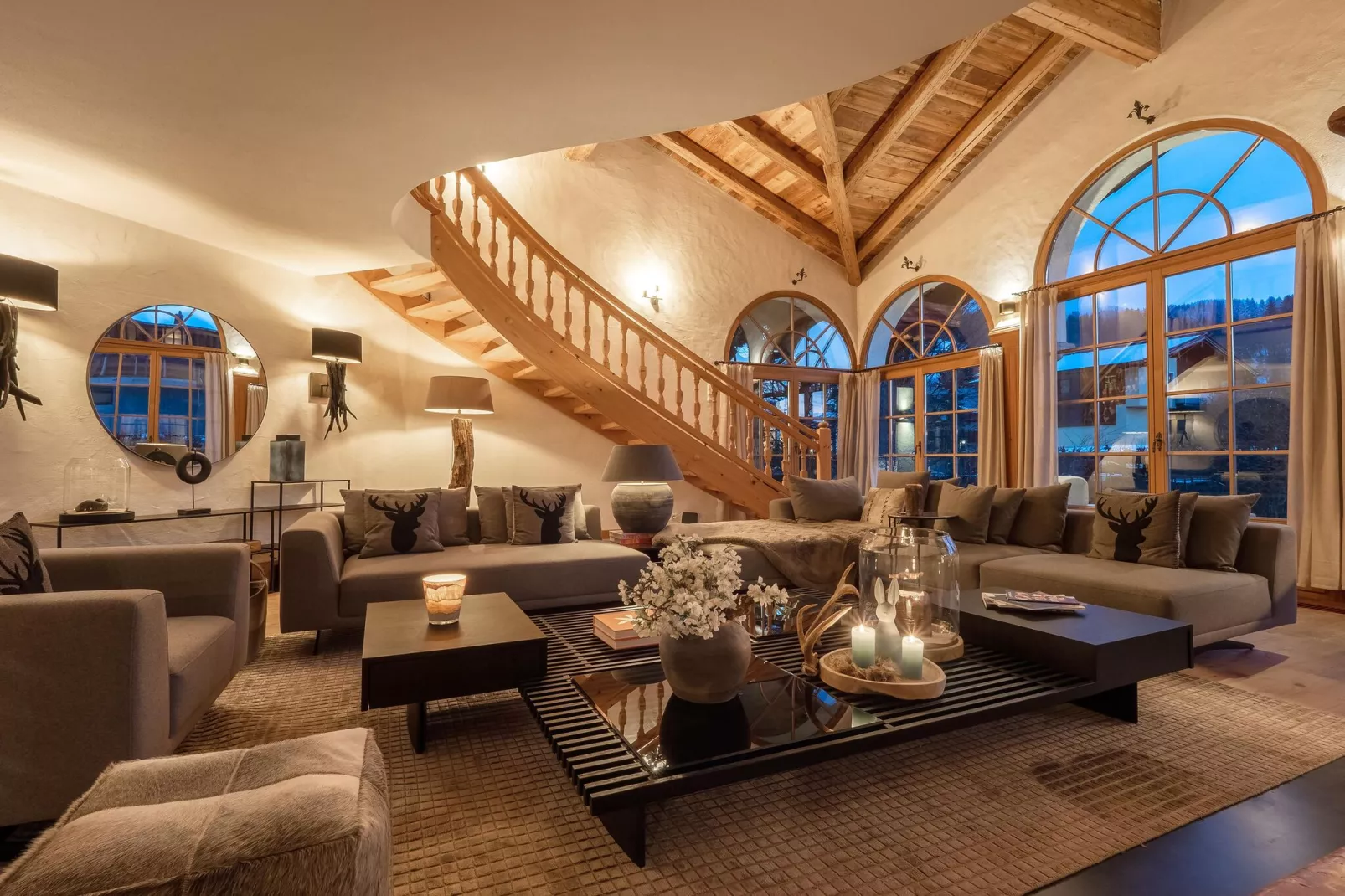 Luxury-Chalet in St Johann in Tirol-Living room