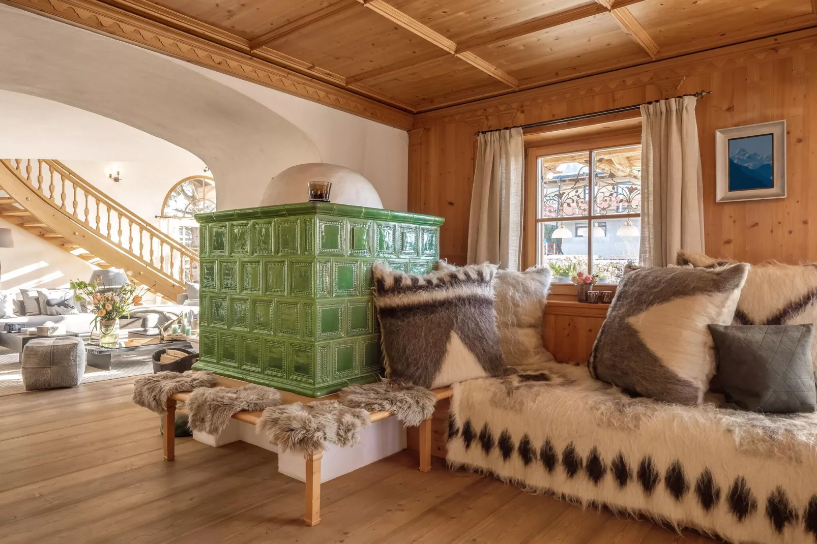 Luxury-Chalet in St Johann in Tirol-Living room