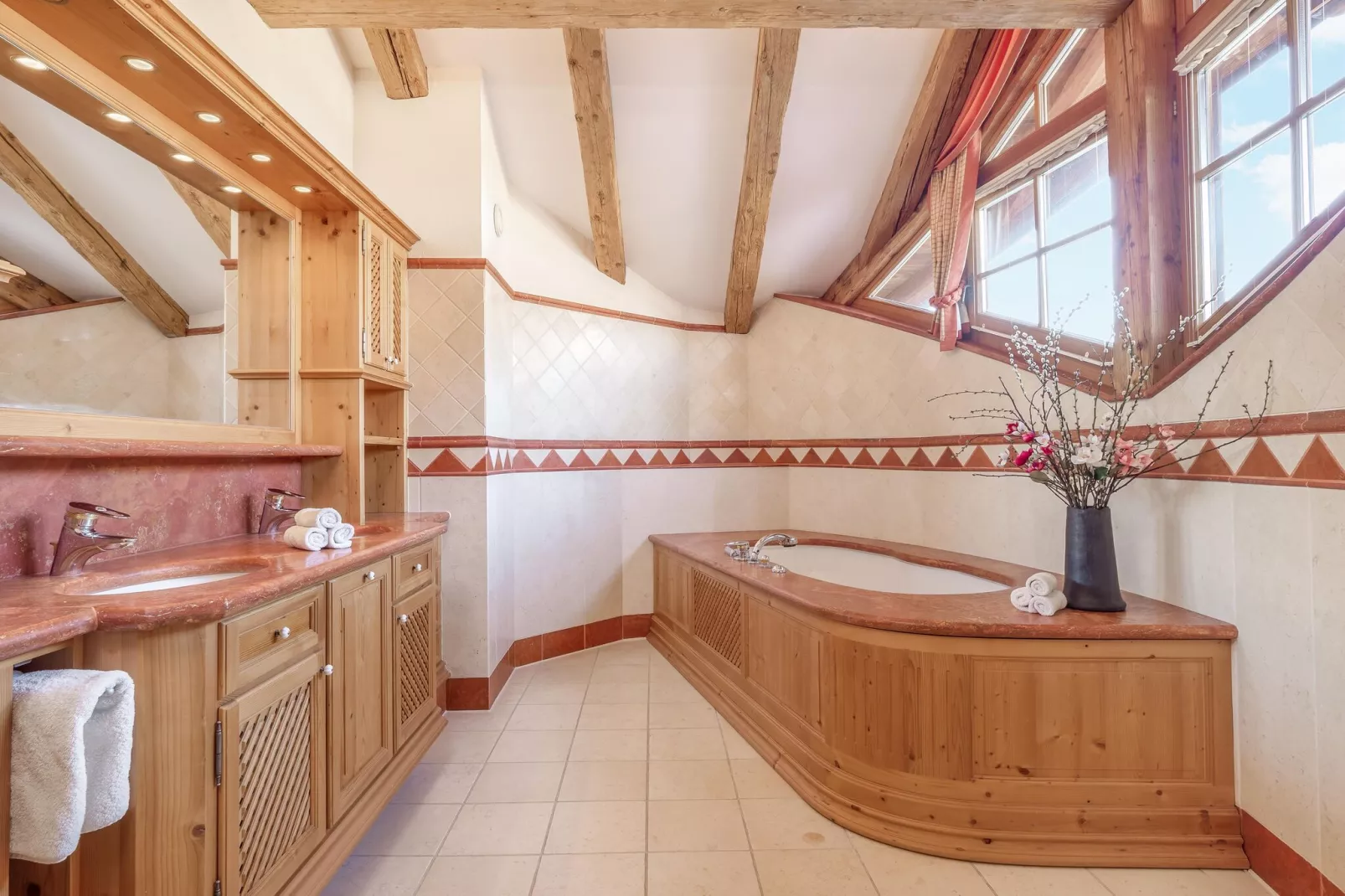 Luxury-Chalet in St Johann in Tirol-Bathroom