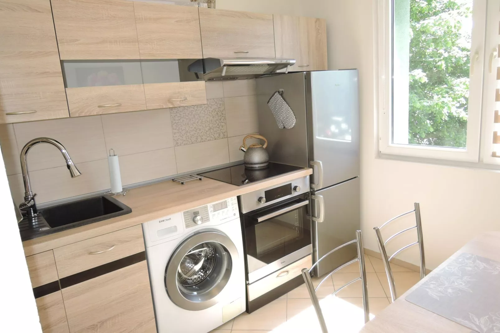 Apartament w Świnoujściu dla 2 osób-Kitchen