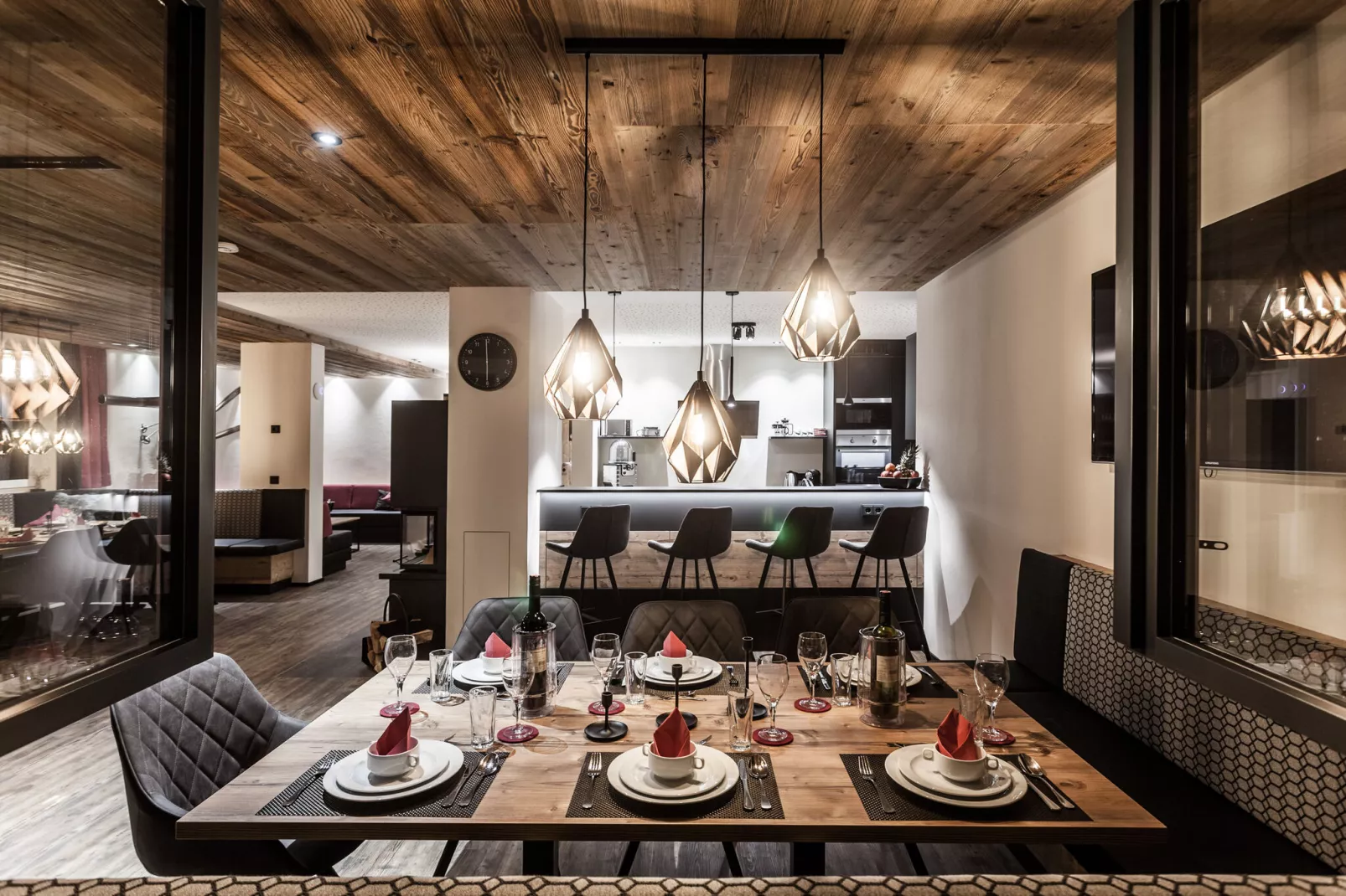 Luxurious Montafon Chalet S 1-Dining room