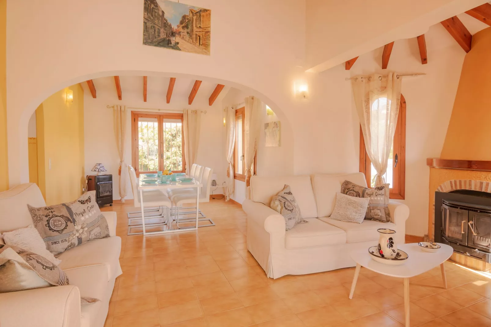 Casa L'órquidia-Living room