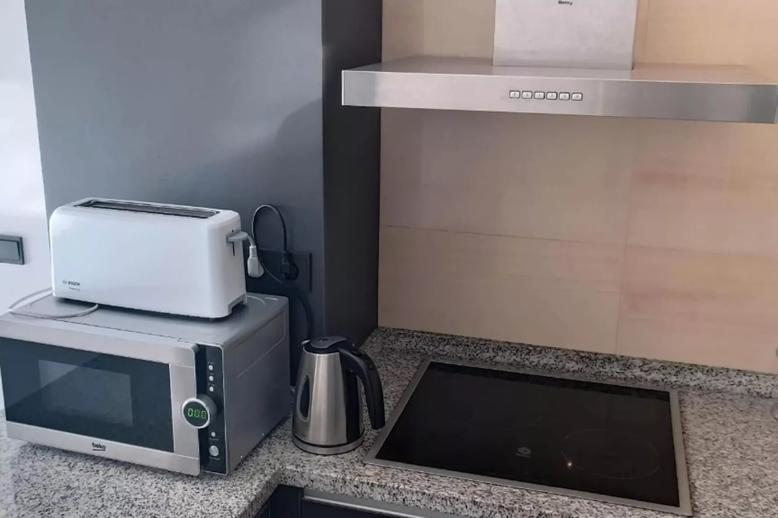 Apartamento con patio-Kitchen