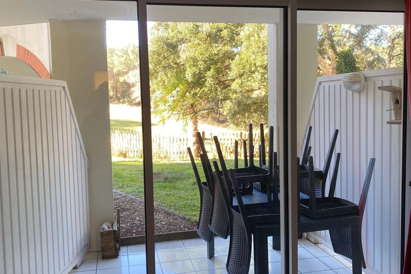 Appartement entre Golf et Océan-Terrassenbalkon