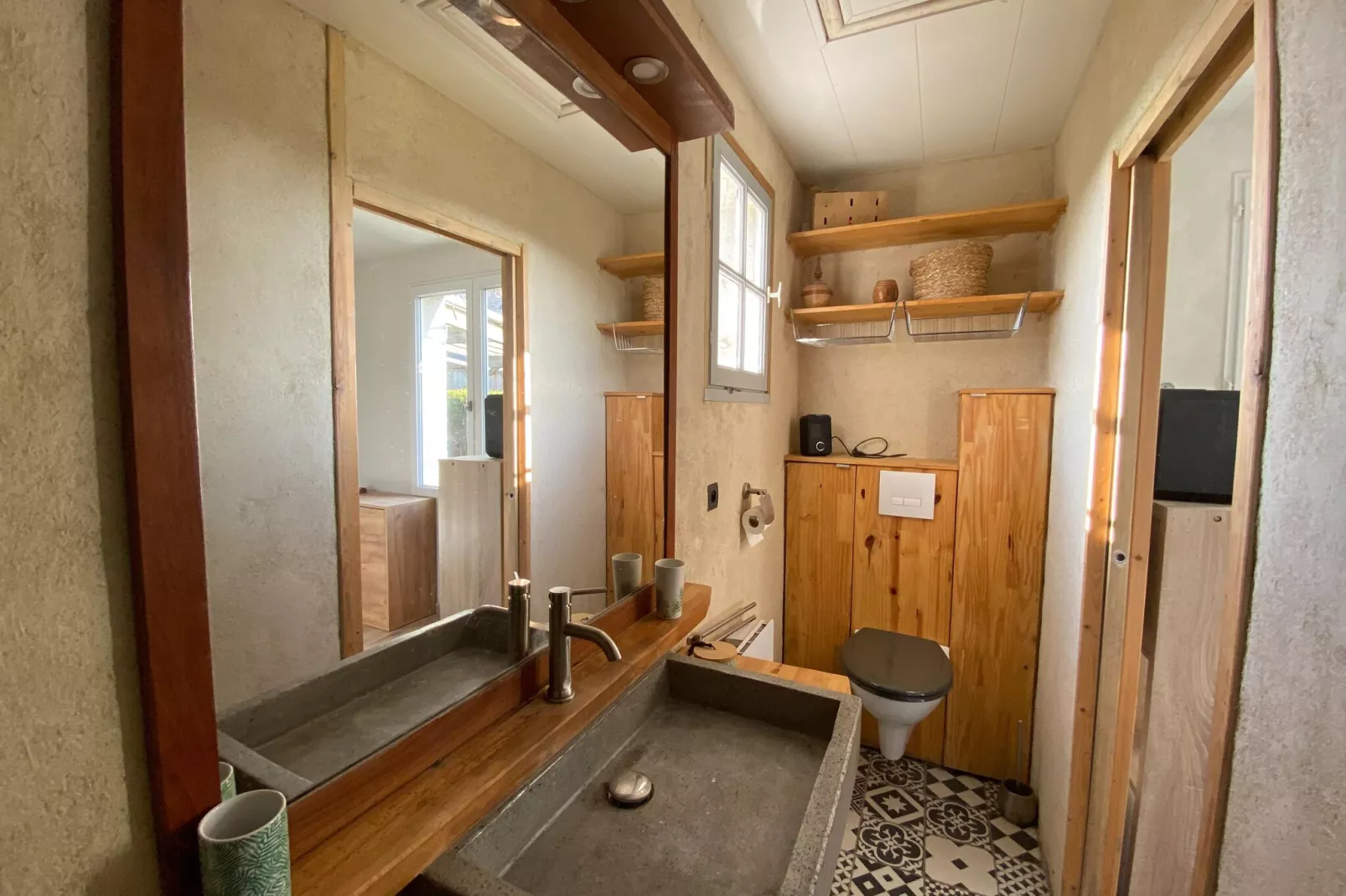 Ferienhaus Donville-les-Bains-Salle de bain