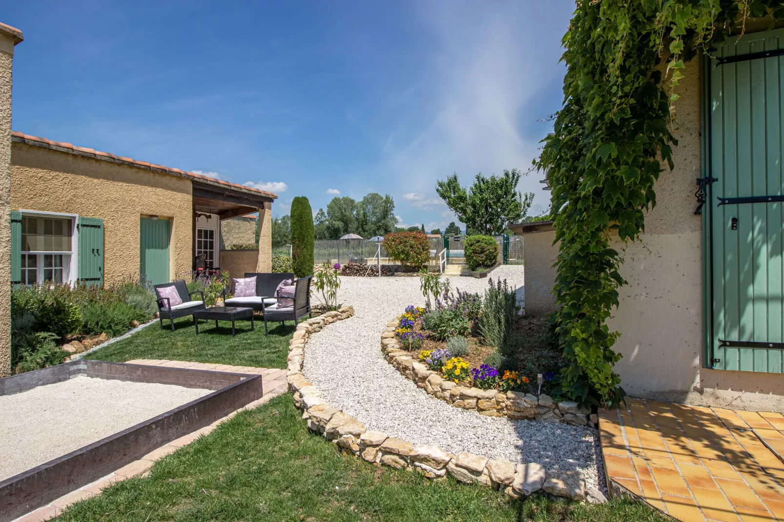 COMBO AVEC PISCINE-Exterior summer