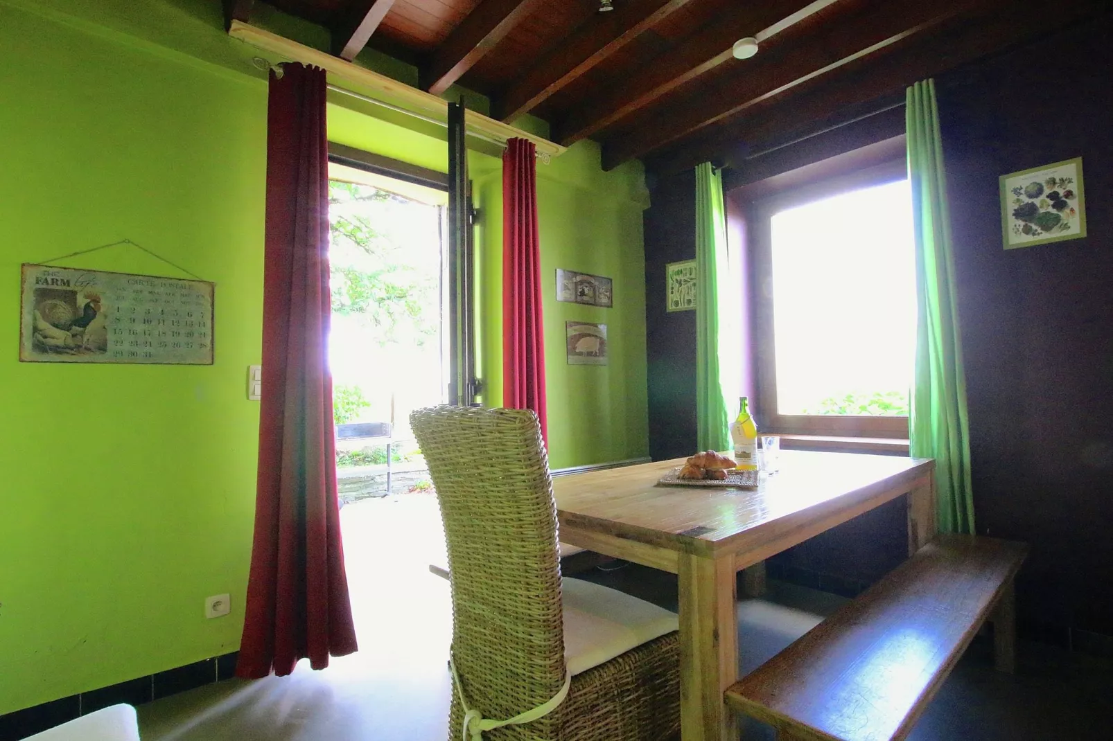 Gîte du Haut Chemin-Dining room