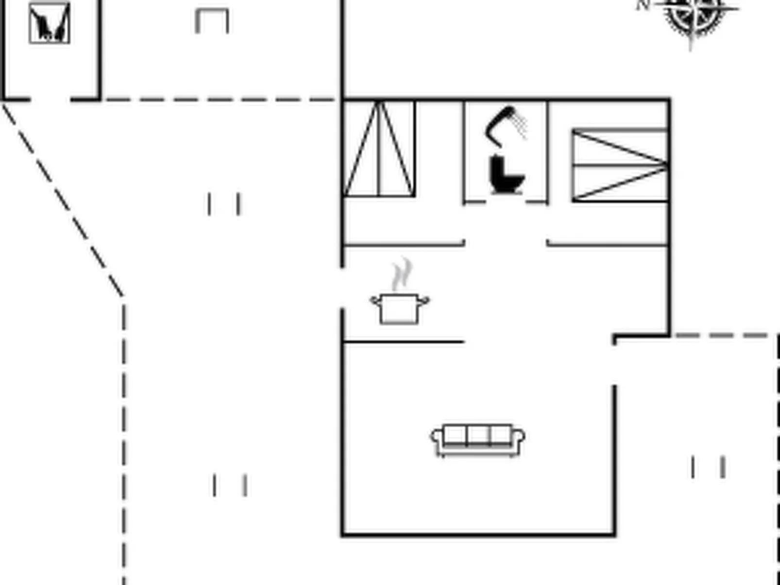 "Desche" - 300m from the sea-Inside