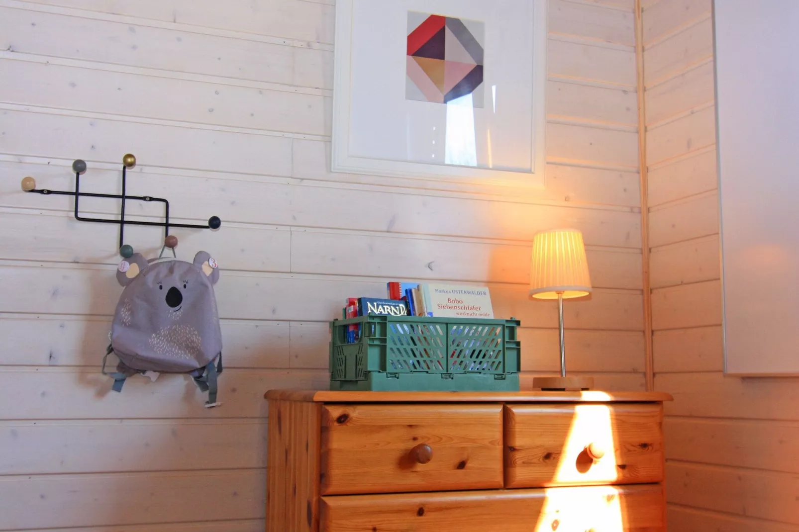 Blockhaus Damp-Schlafzimmer