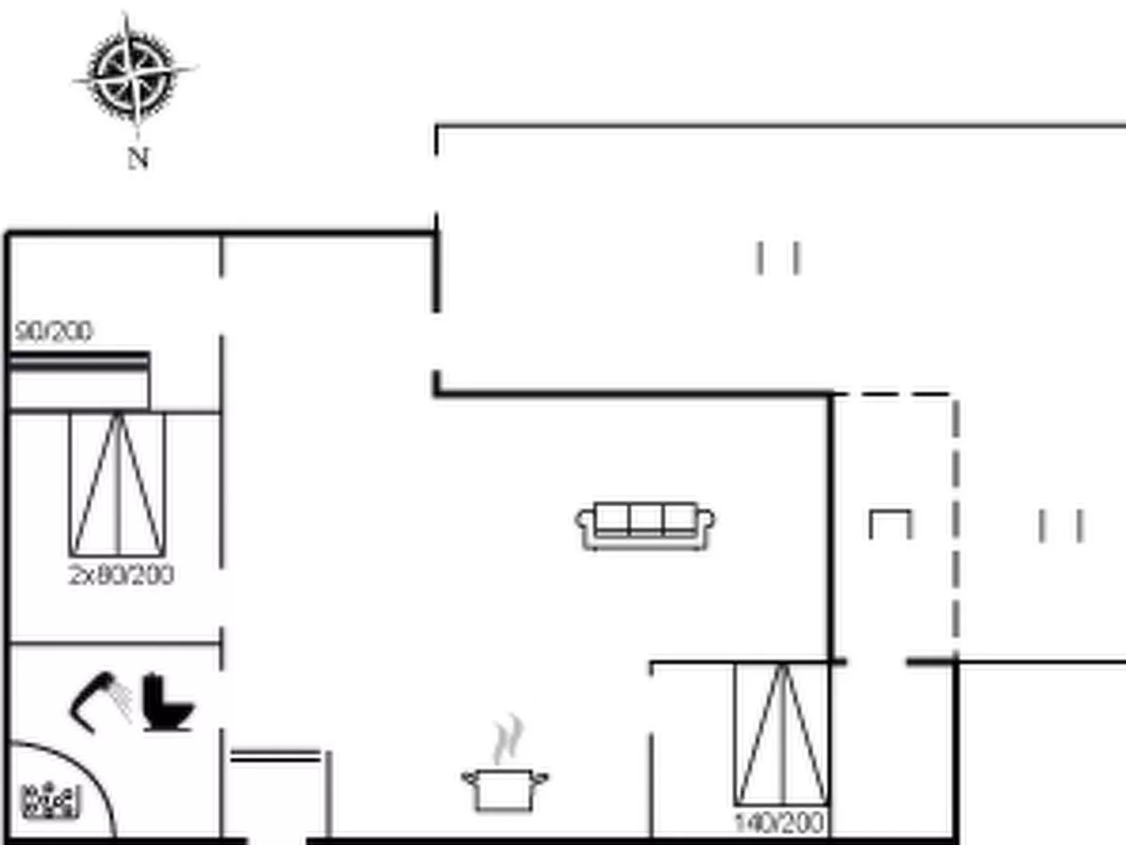 "Bia" - 250m from the sea-Inside