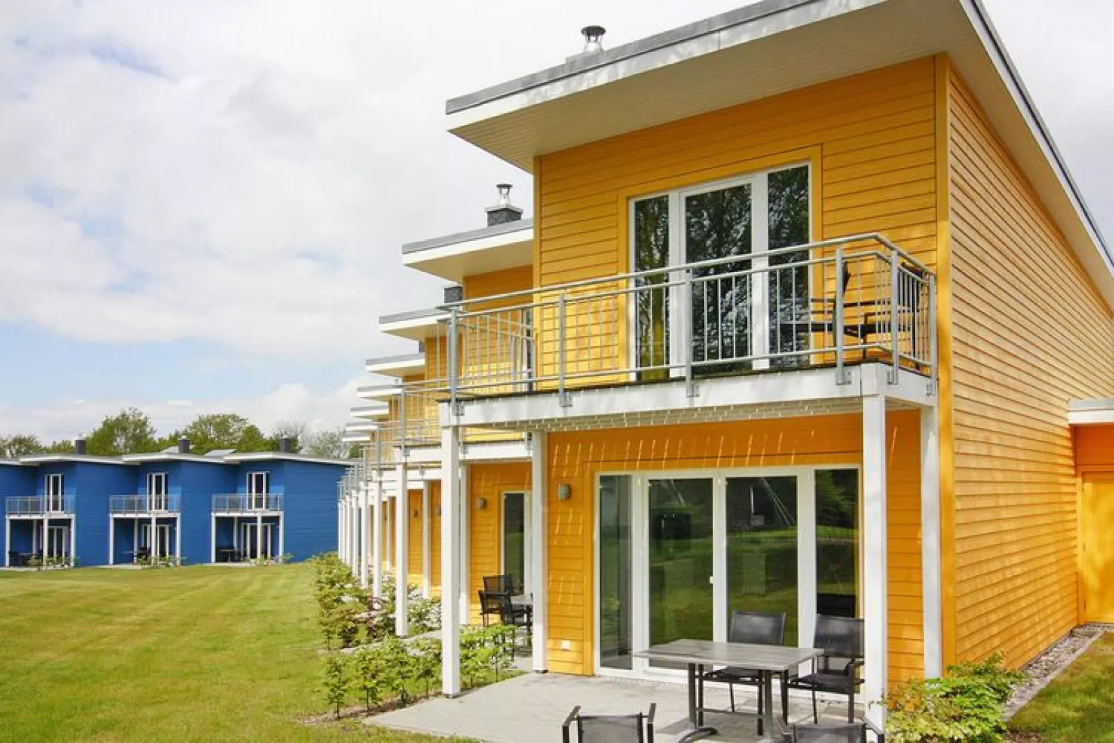 Ostseeresort Dampland-Reihenhaus Normalpreis-Extérieur été