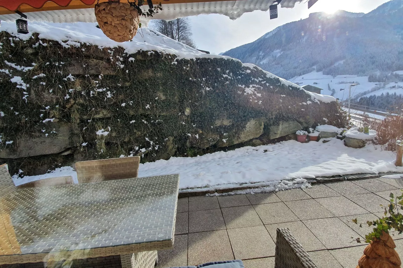 Garconniere-Garden in winter
