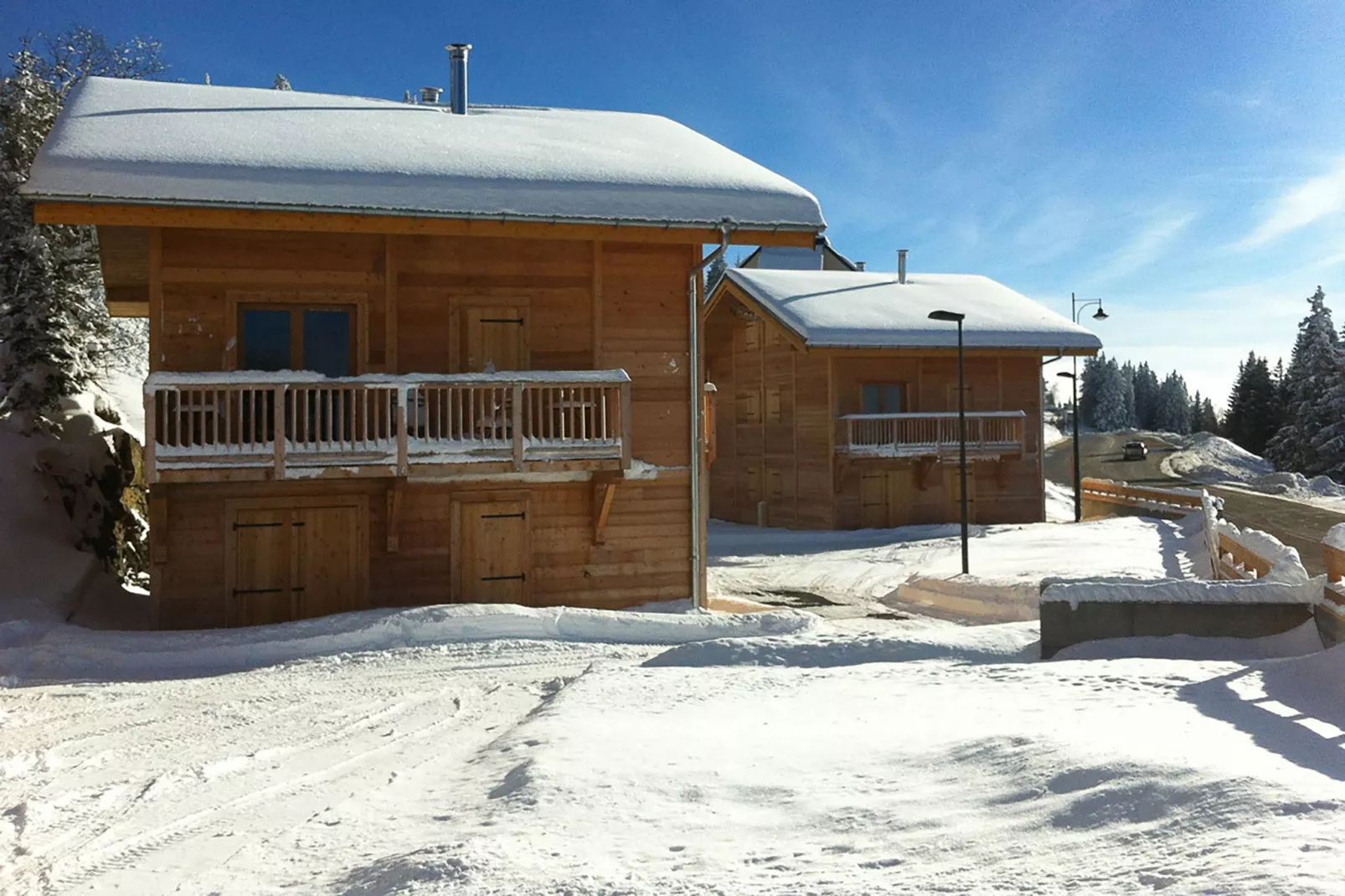 Les Chalets de Belledonne-Exterior winter