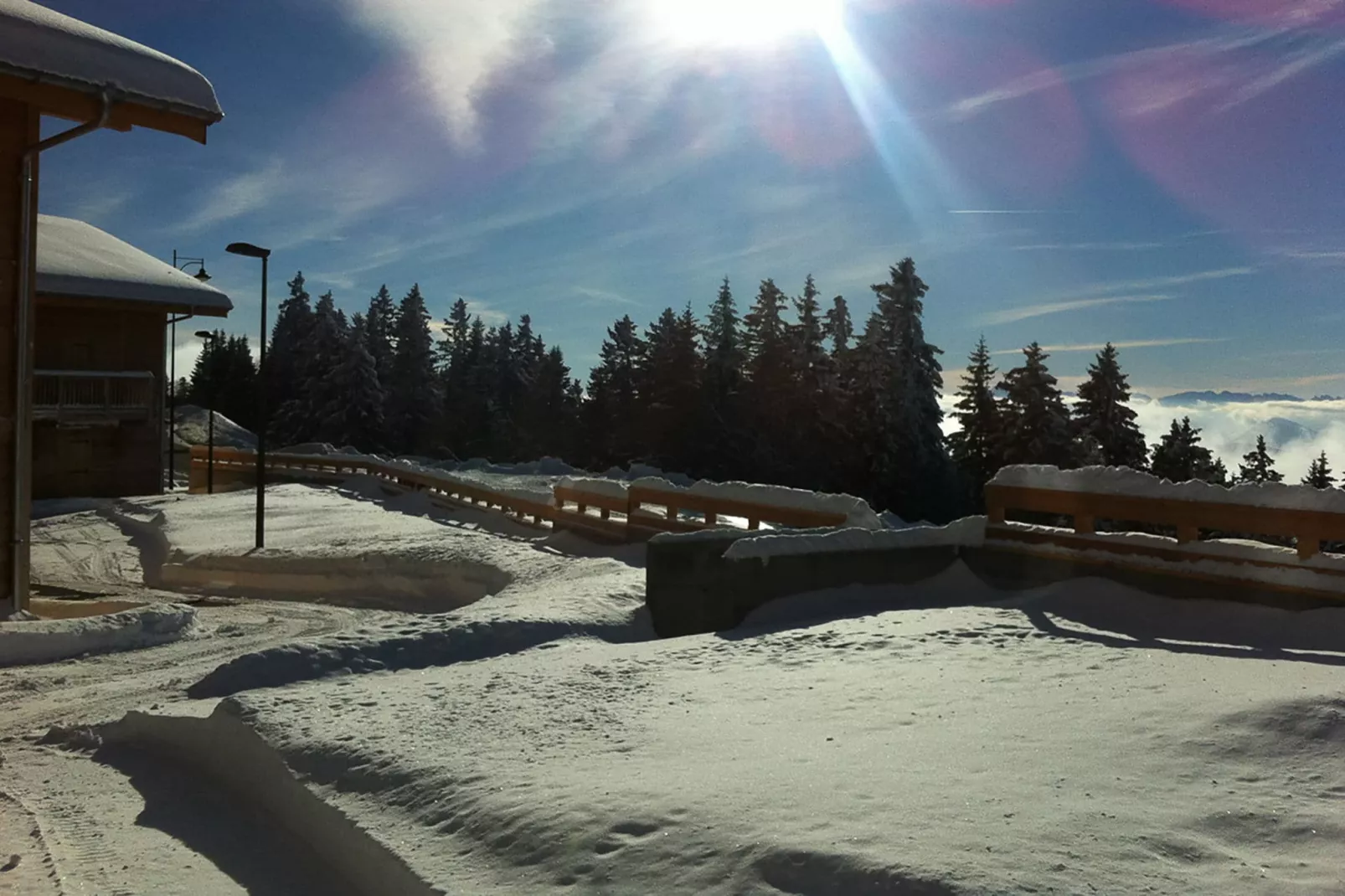 Les Chalets de Belledonne-Exterior winter