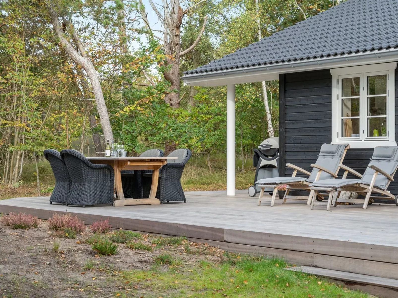 "Grethe" - 750m from the sea-Dehors
