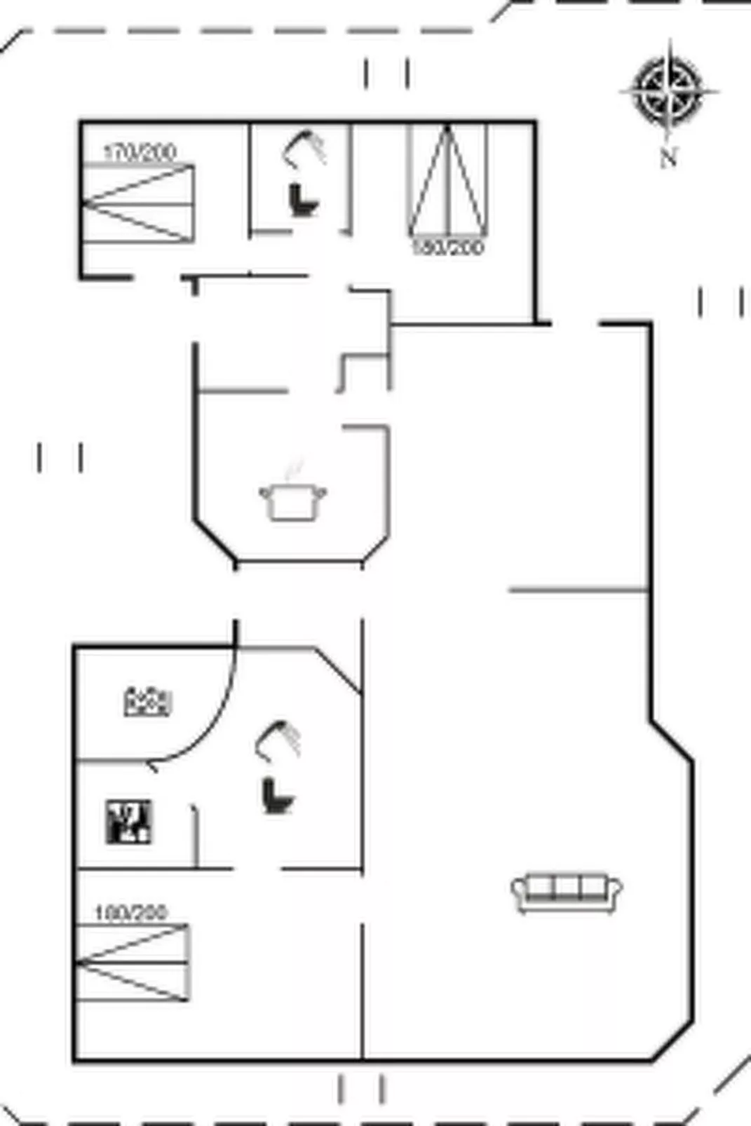 "Alyssa" - 300m from the sea-Inside