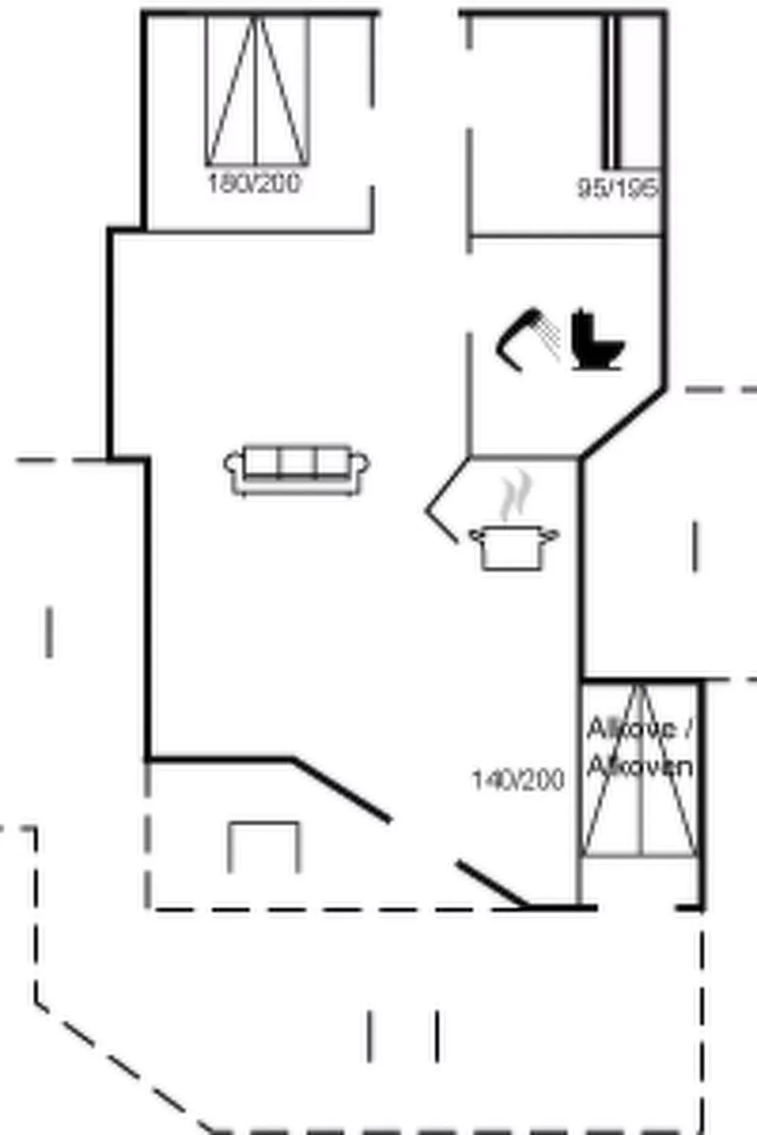 "Edzard" - 200m from the sea-Inside