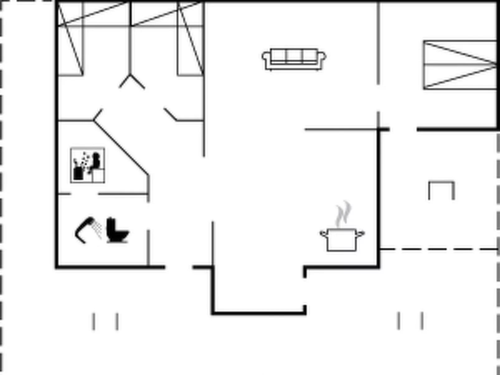 "Bernadine" - 350m from the sea-Inside