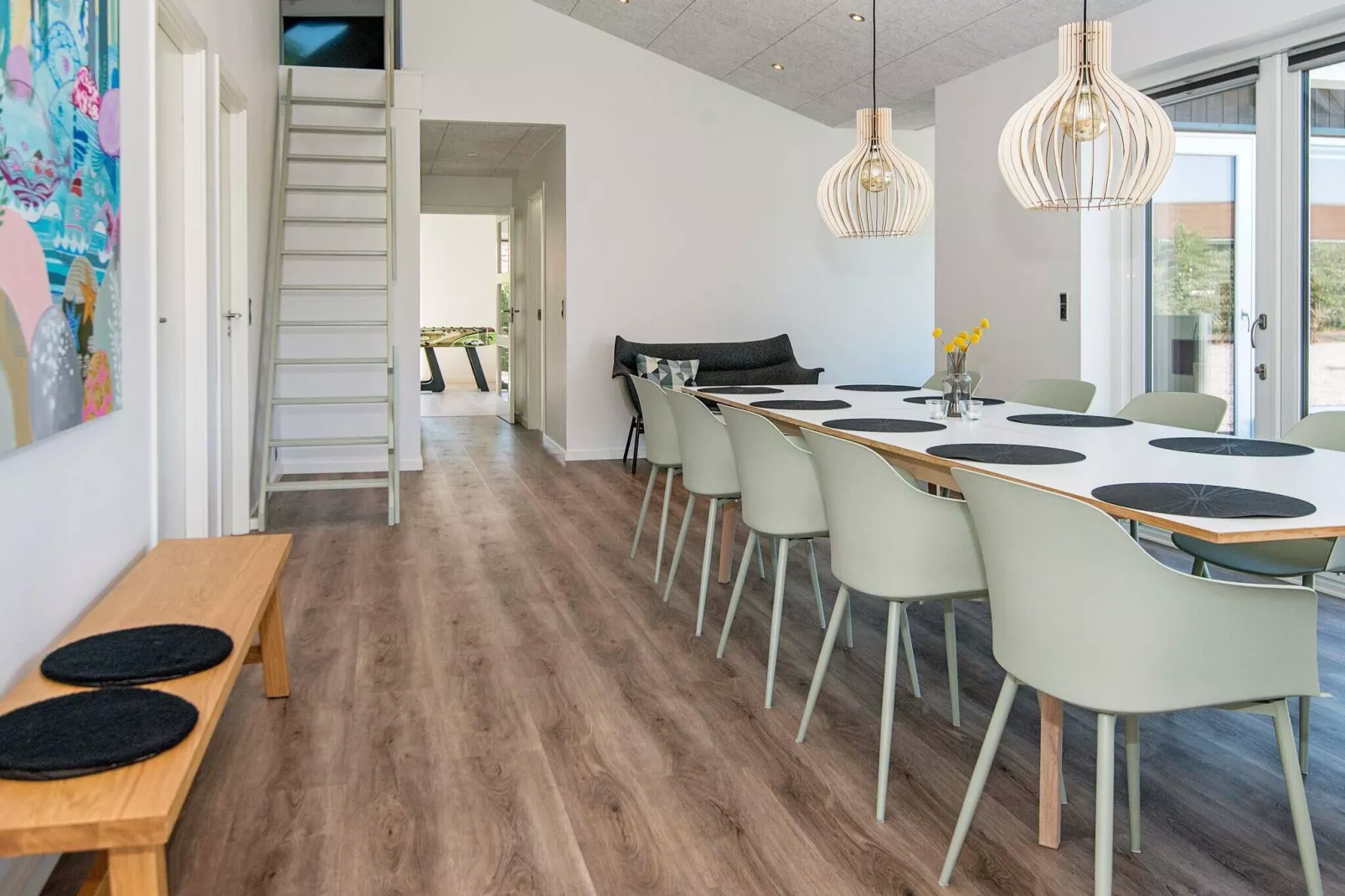 Maison de vacances pour 10 a Juelsminde-Intérieur