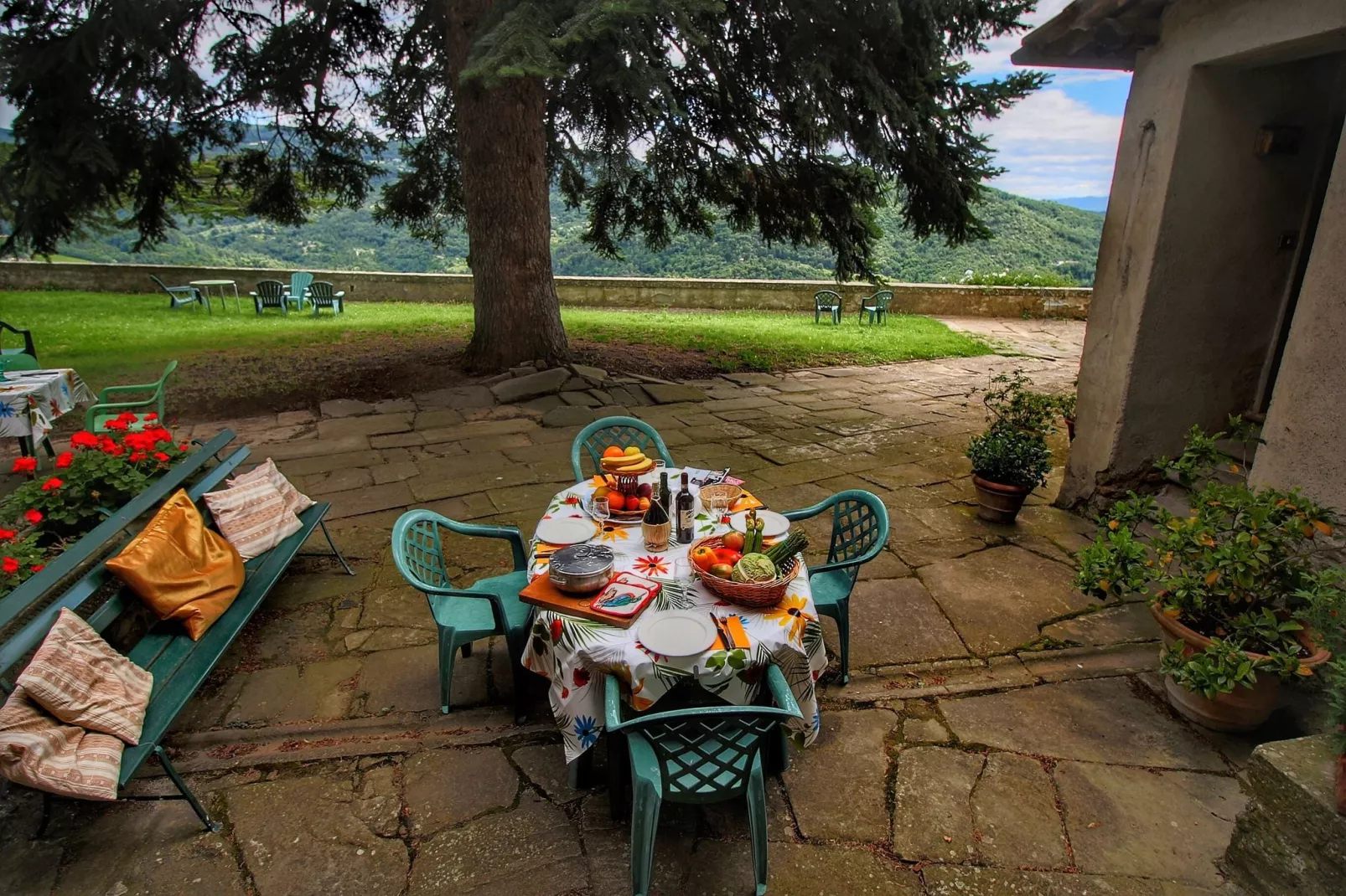 Casa Bruciata-Terrace balcony