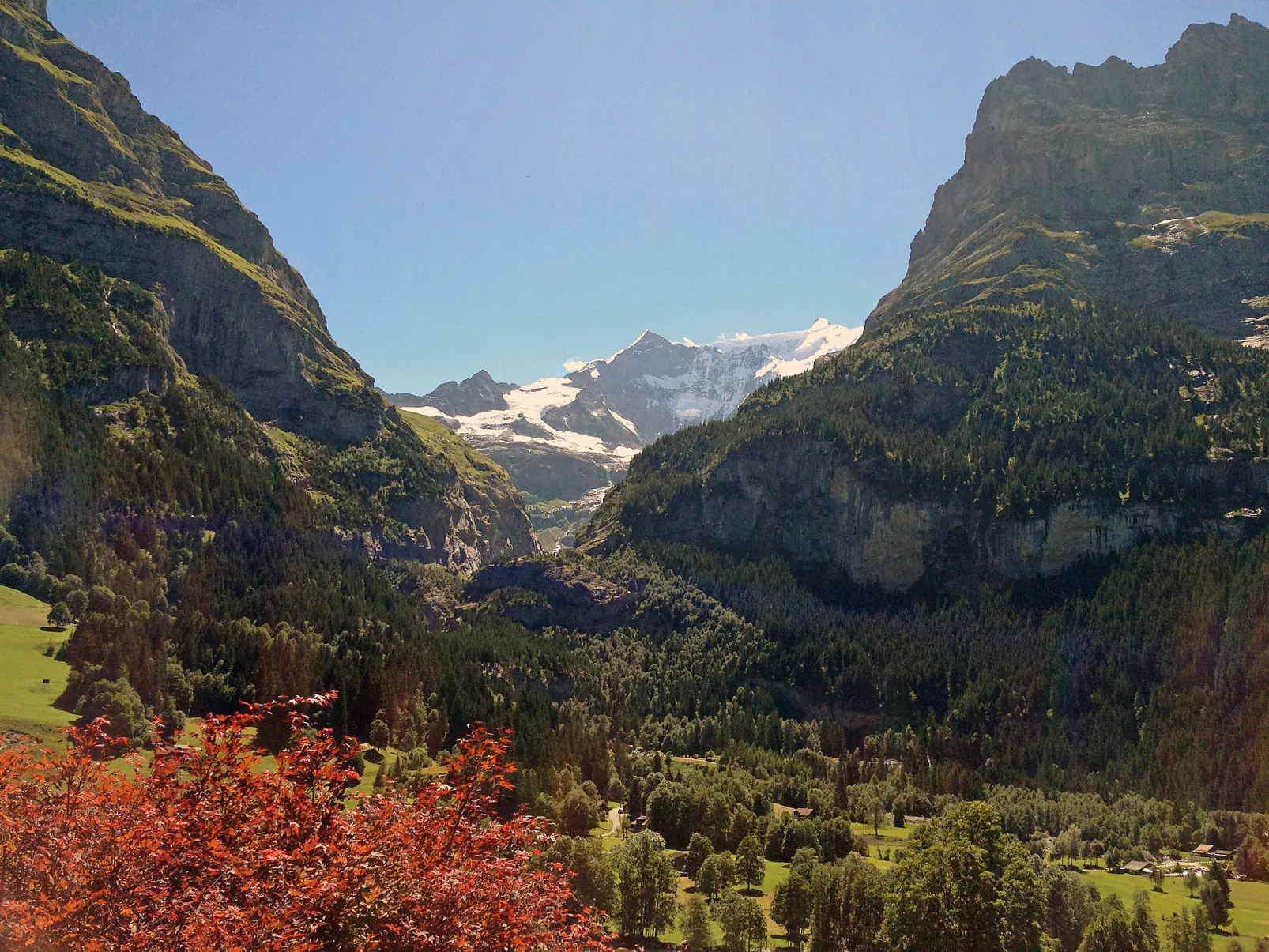 Chalet Bärgsunna-Draußen