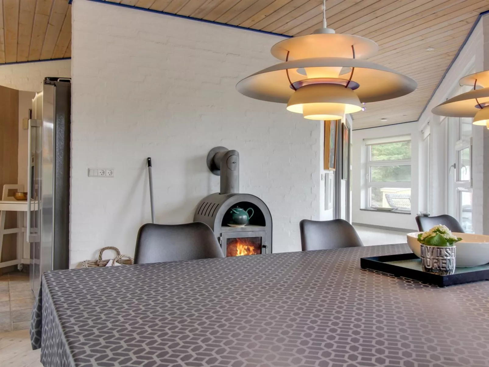 "Sjamme" - 1.2km from the sea-Inside