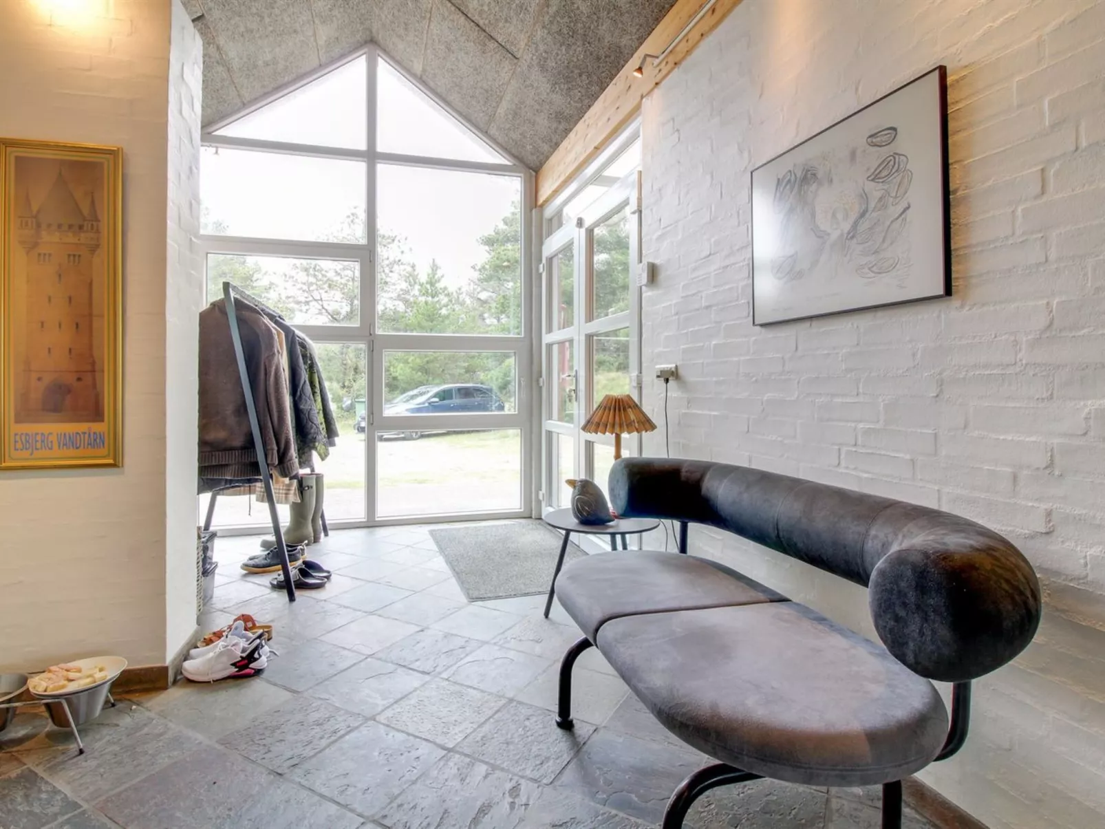 "Sjamme" - 1.2km from the sea-Inside