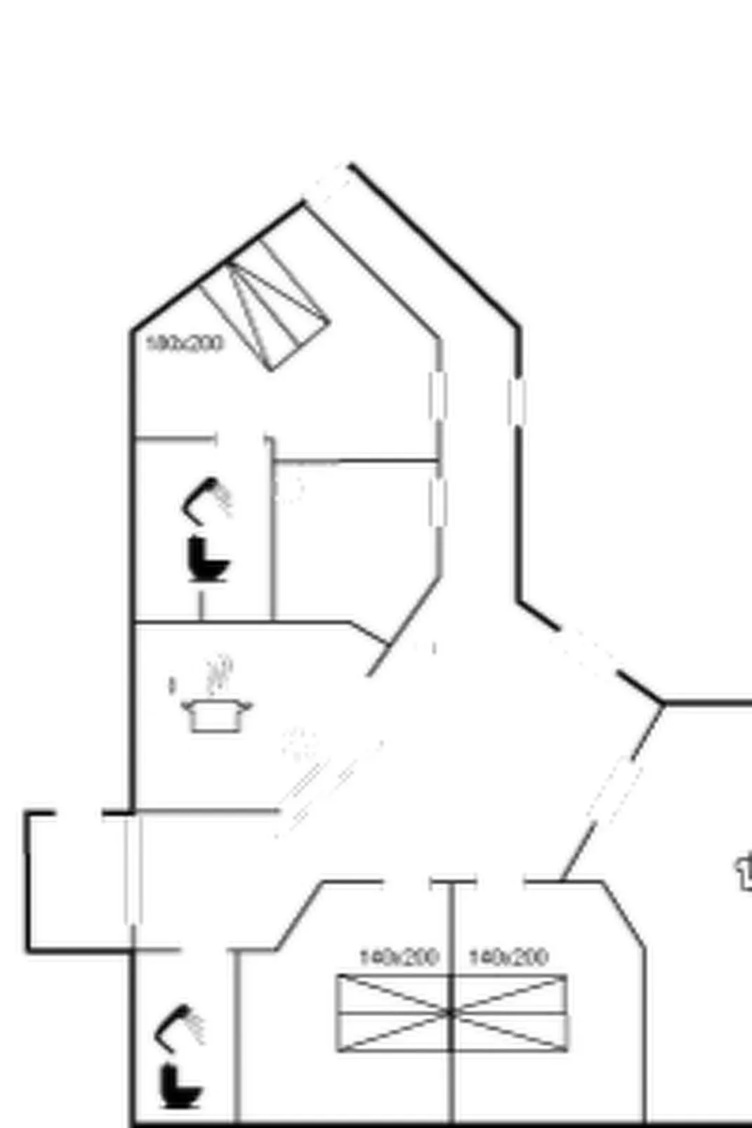 "Sjamme" - 1.2km from the sea-Inside