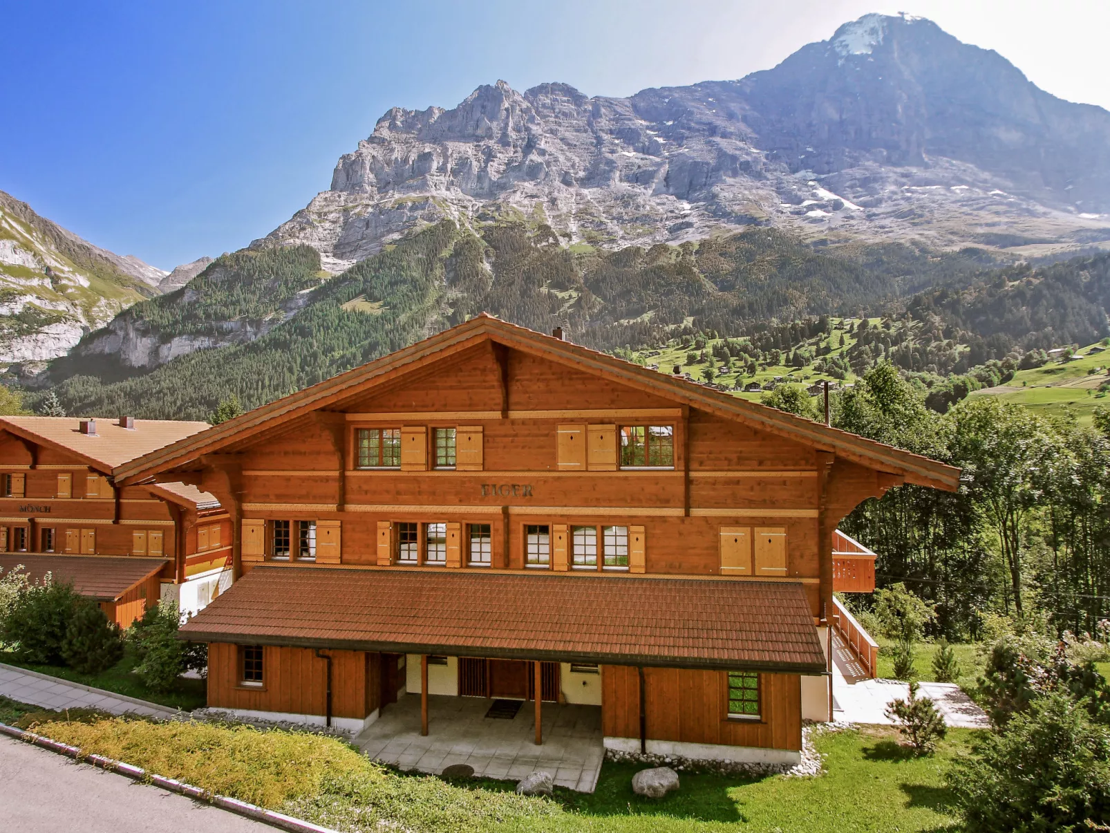 Chalet Eiger-Draußen