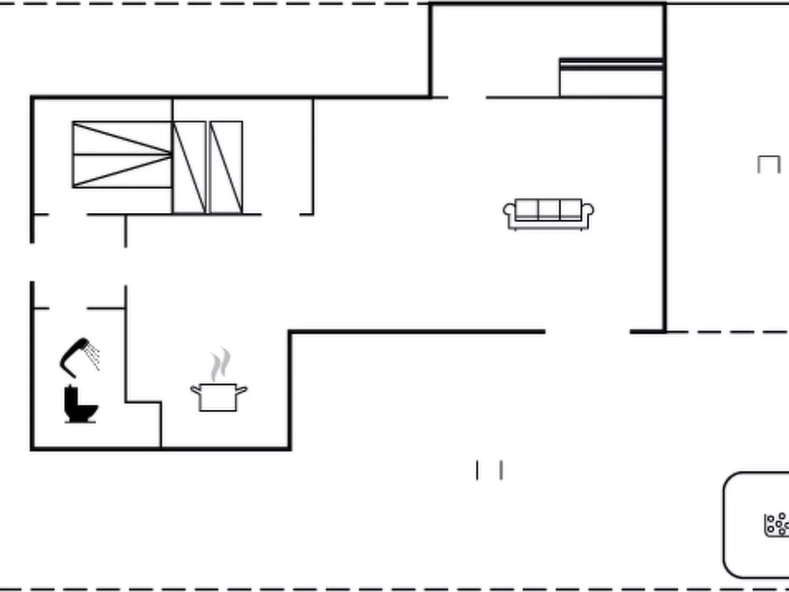 "Epke" - 250m from the sea-Inside