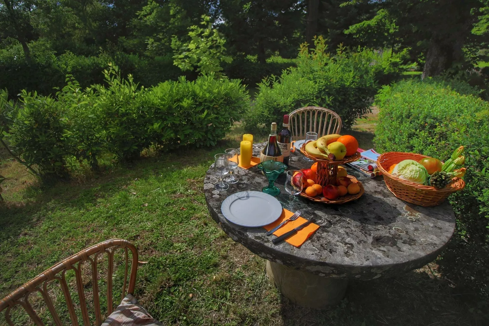 Casina del Forno-Gardens summer