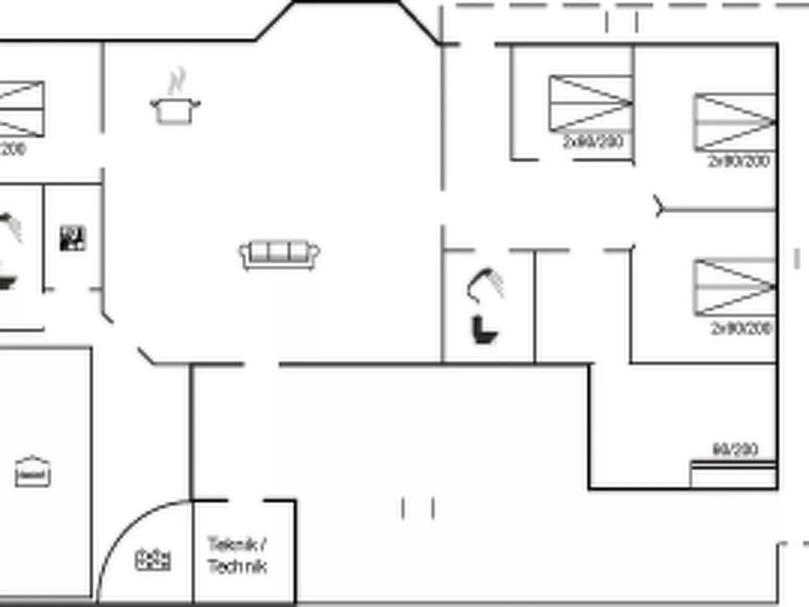 "Billing" - 11km from the sea-Inside