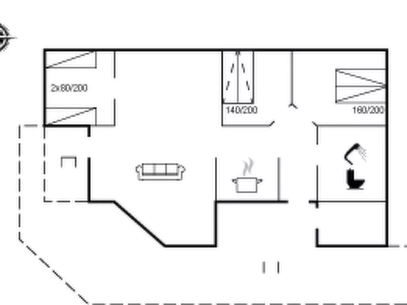 "Abel" - 350m from the sea-Inside