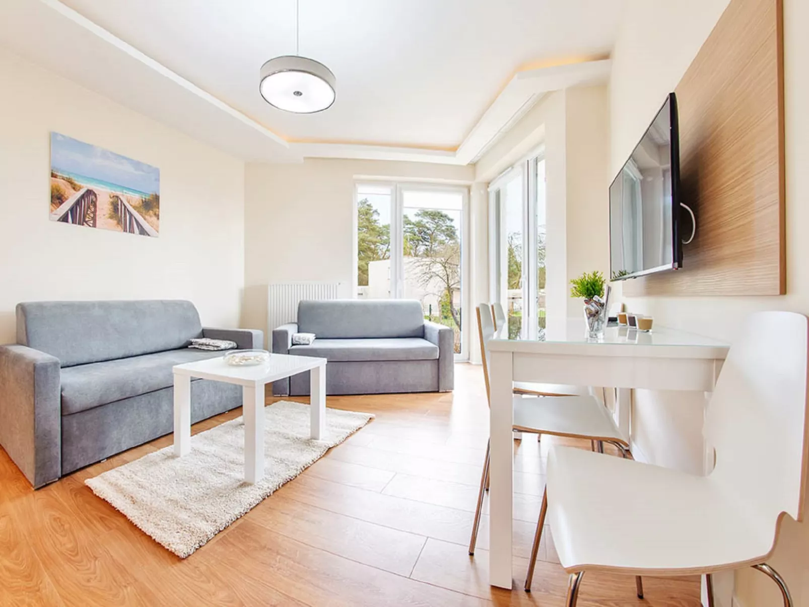 Kąty Rybackie Marina-Drinnen