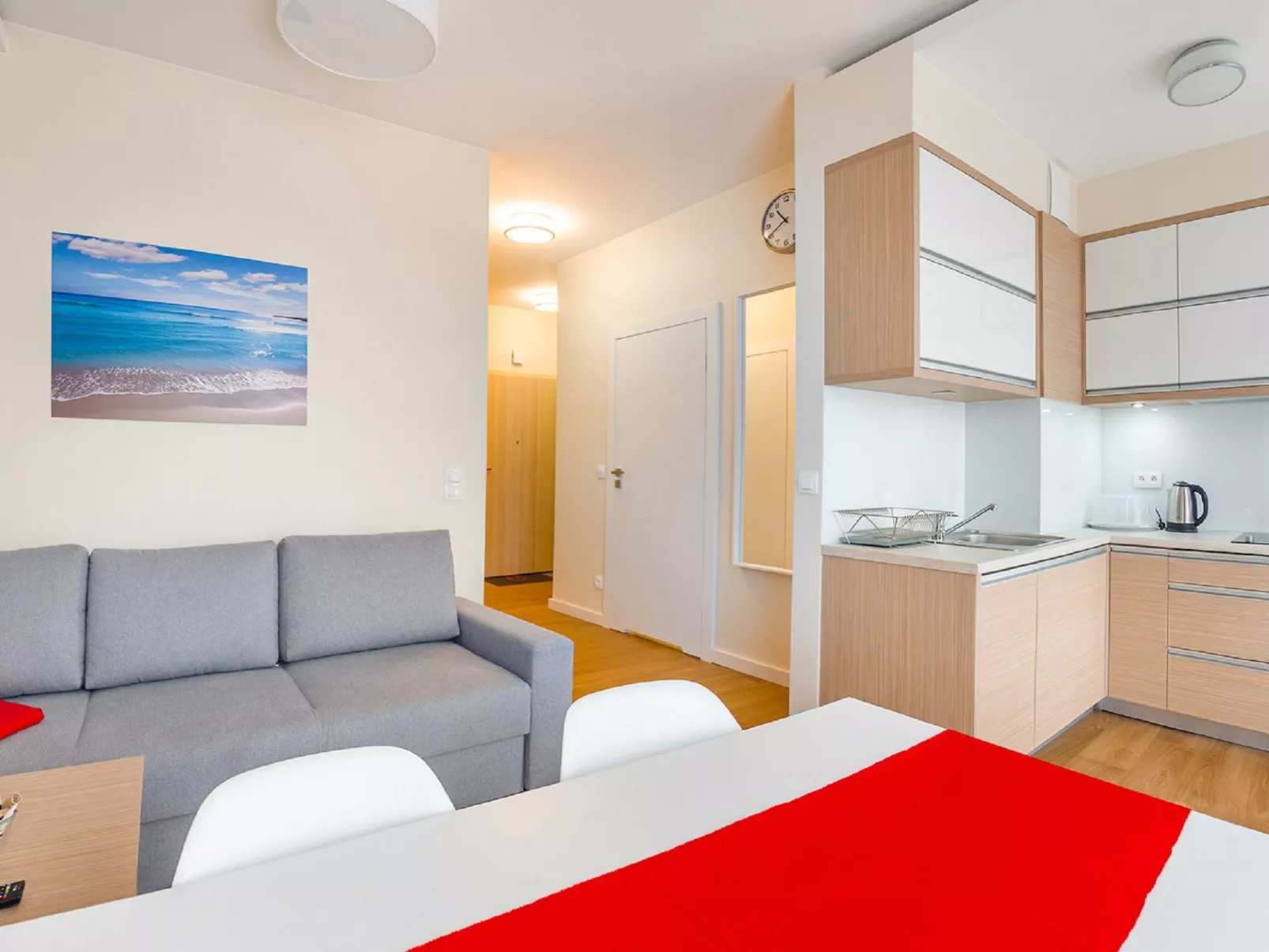 Kąty Rybackie Marina-Drinnen