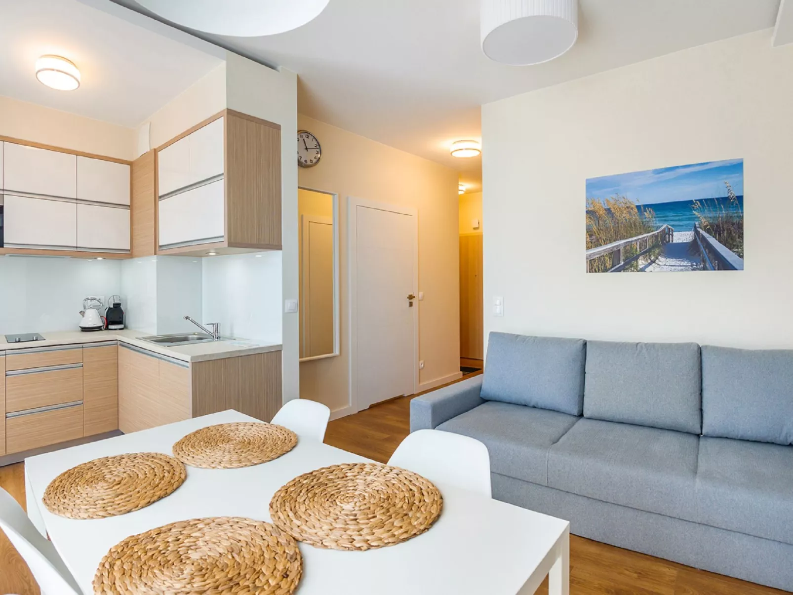 Kąty Rybackie Marina-Drinnen