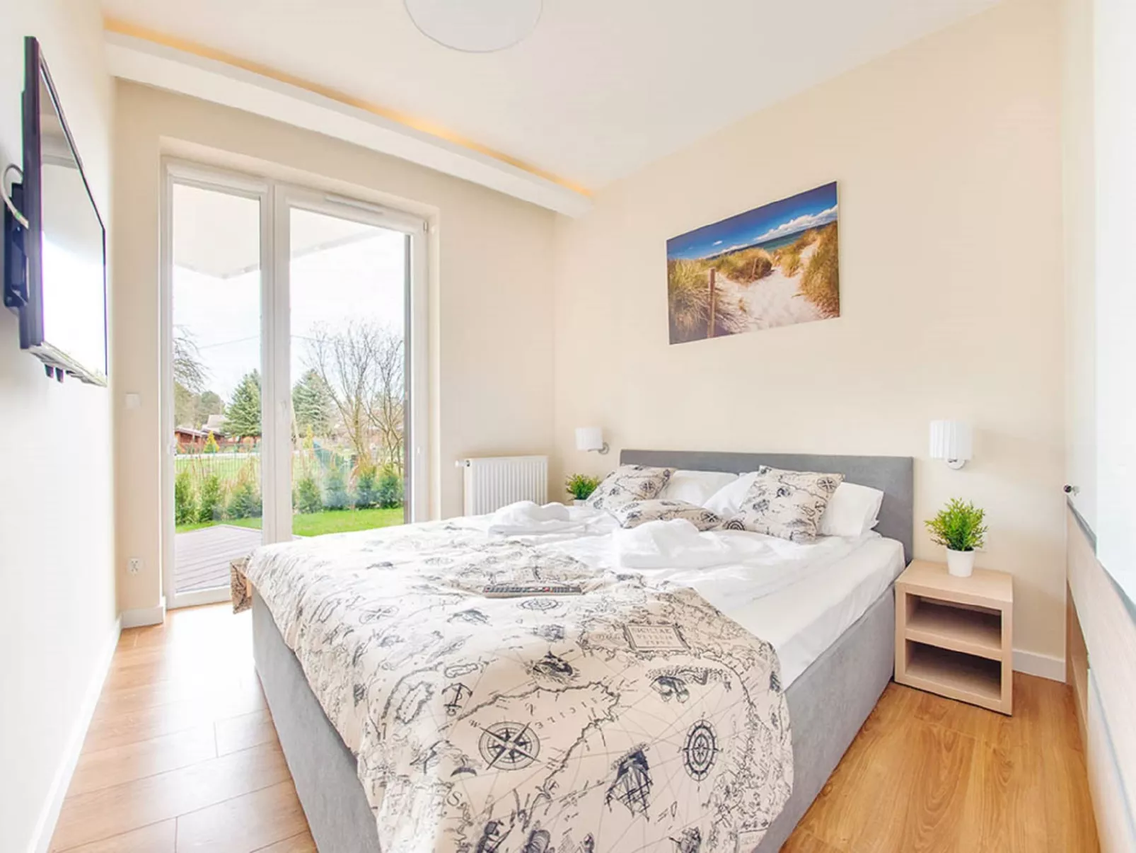 Kąty Rybackie Marina-Drinnen