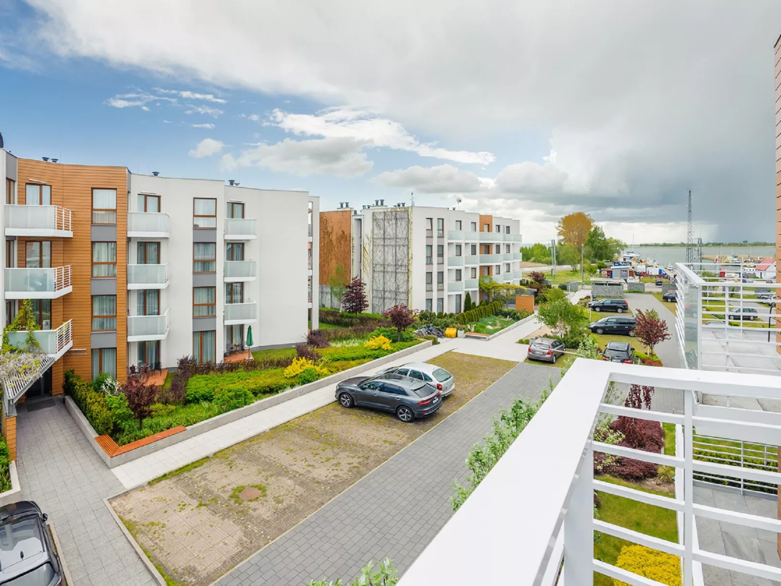 Kąty Rybackie Marina-Draußen