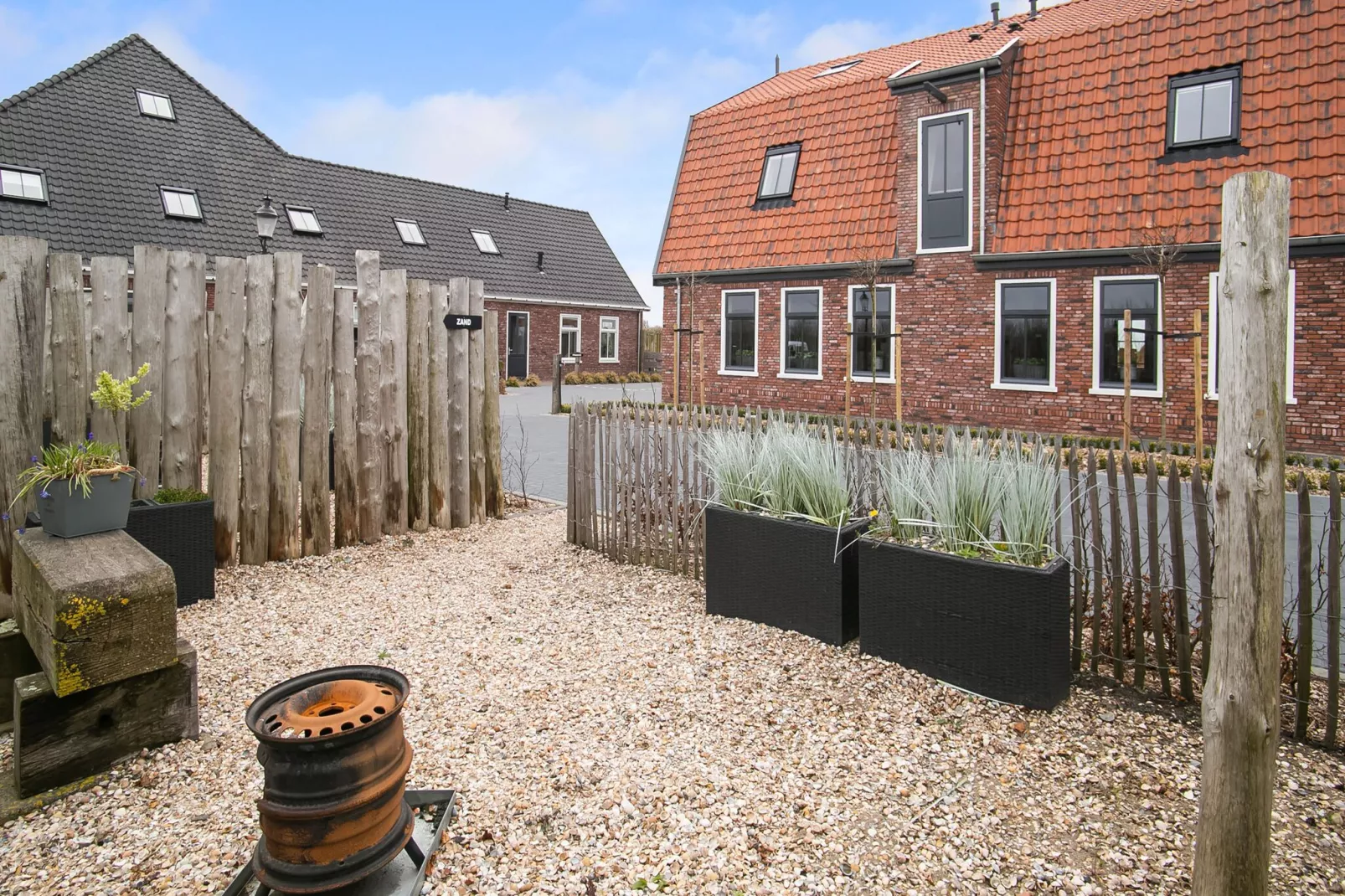 Hazenborgh - Duinhuis 2-Garden winter