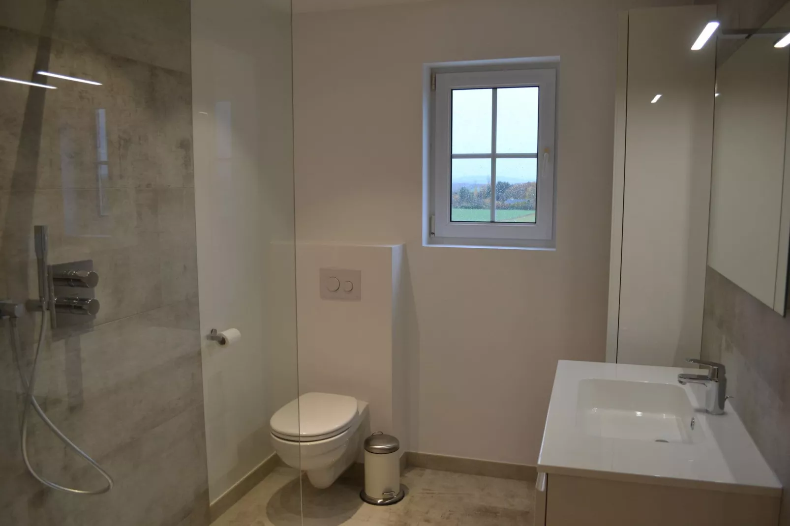 Vue d'en Haut-Salle de bain