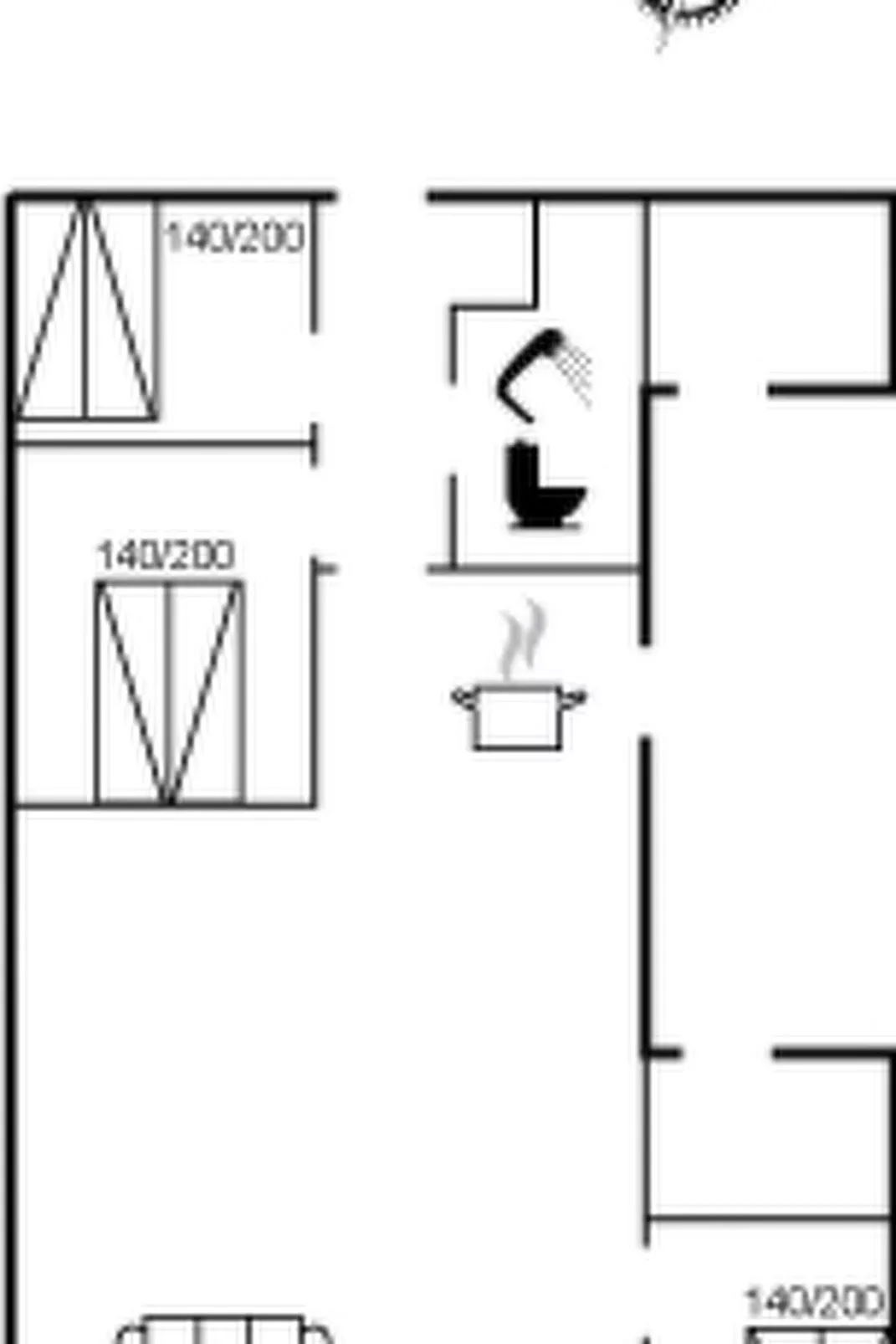"Asser" - 400m from the sea-Inside