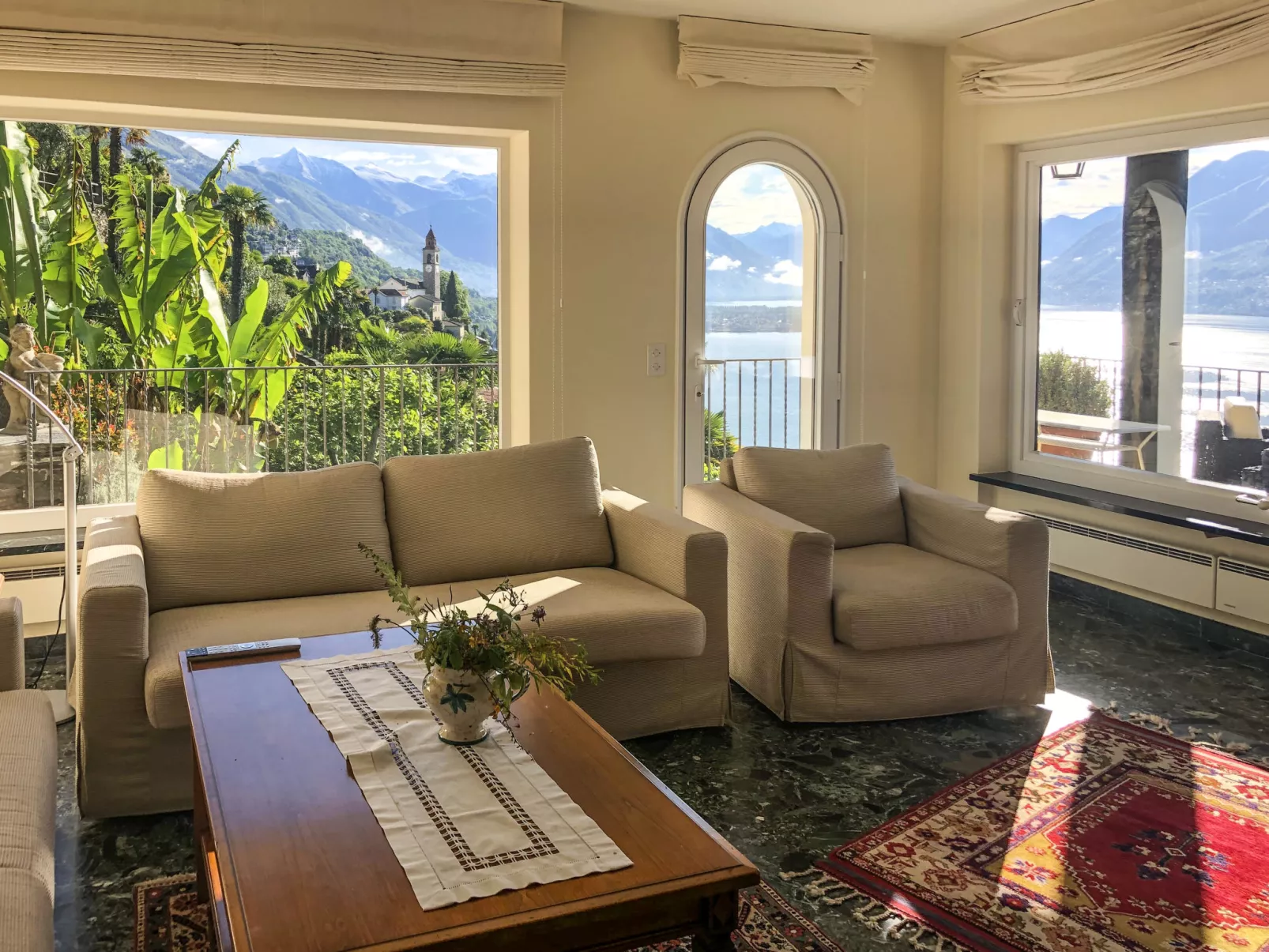Panorama Lakeview Lago Maggiore-Dedans