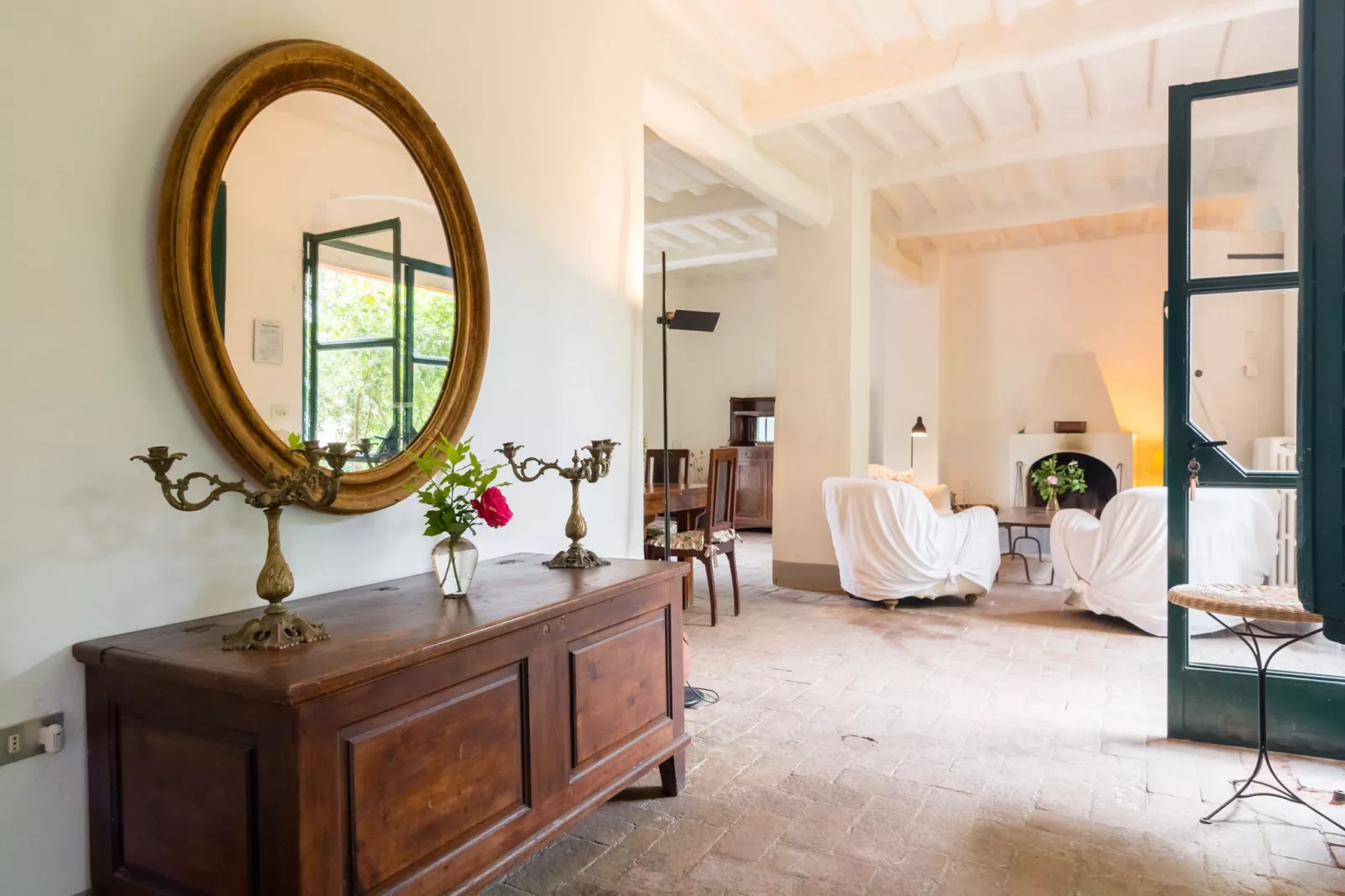 Casa La Fioraia-Living room