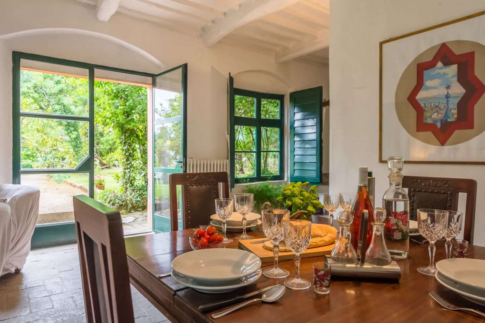 Casa La Fioraia-Dining room