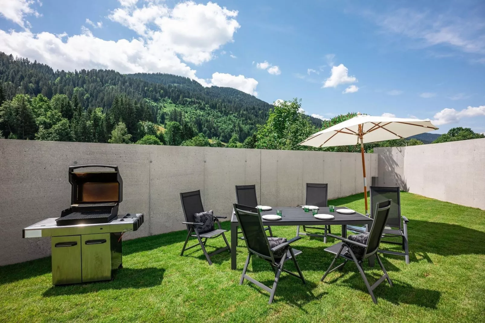 Haus Seiwald-Gardens summer