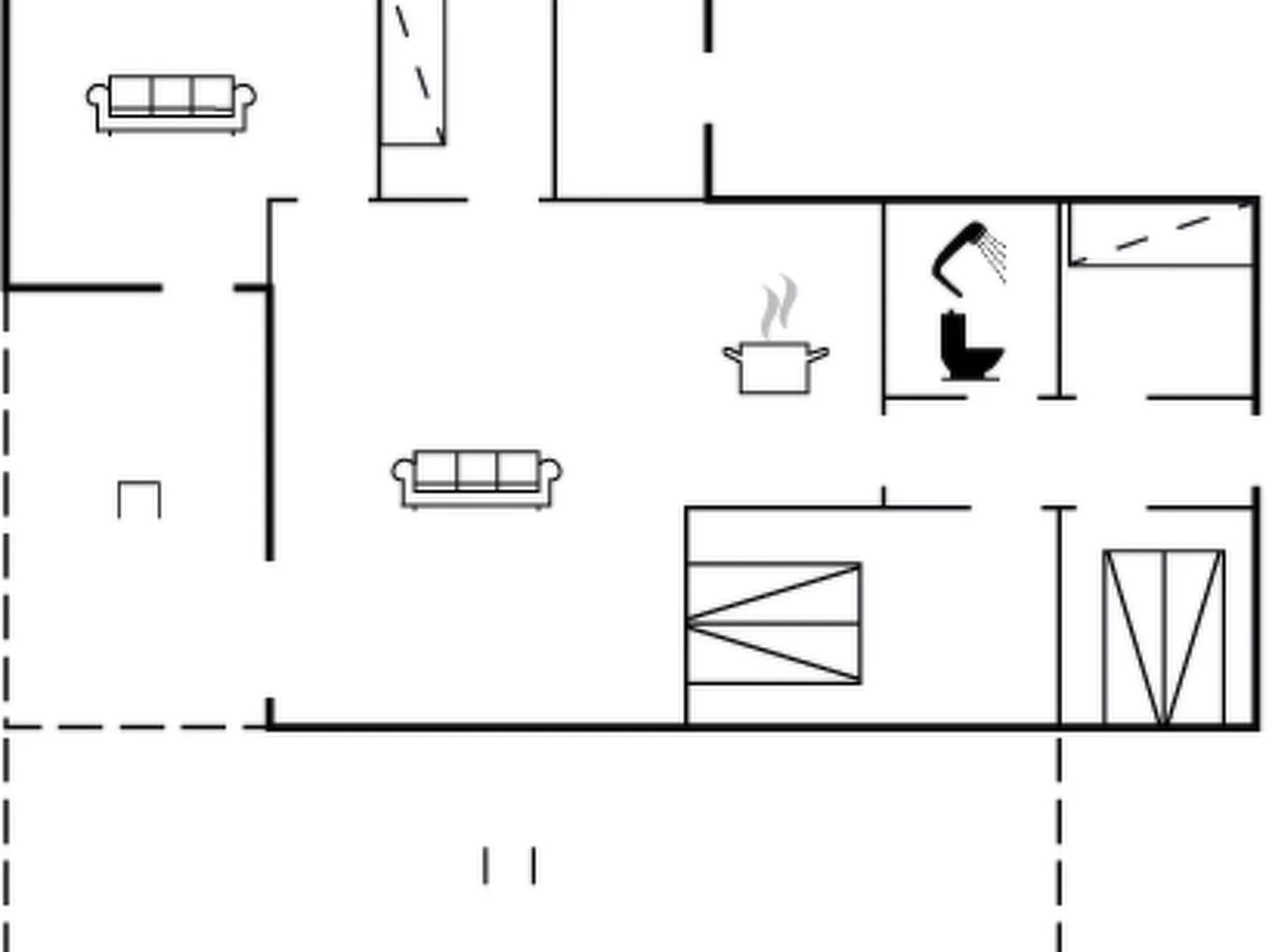 "Dorith" - 100m from the sea-Inside